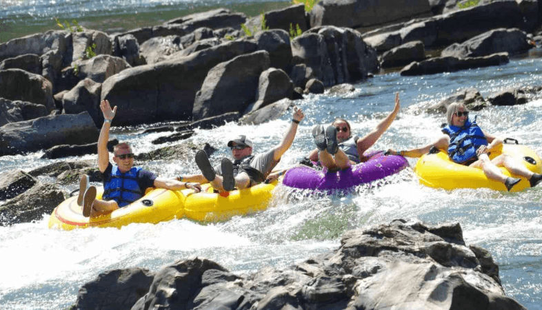 Potomac Whitewater Tubing at Harpers Ferry Adventure Center — Class I–III Floats & All-Day Pass