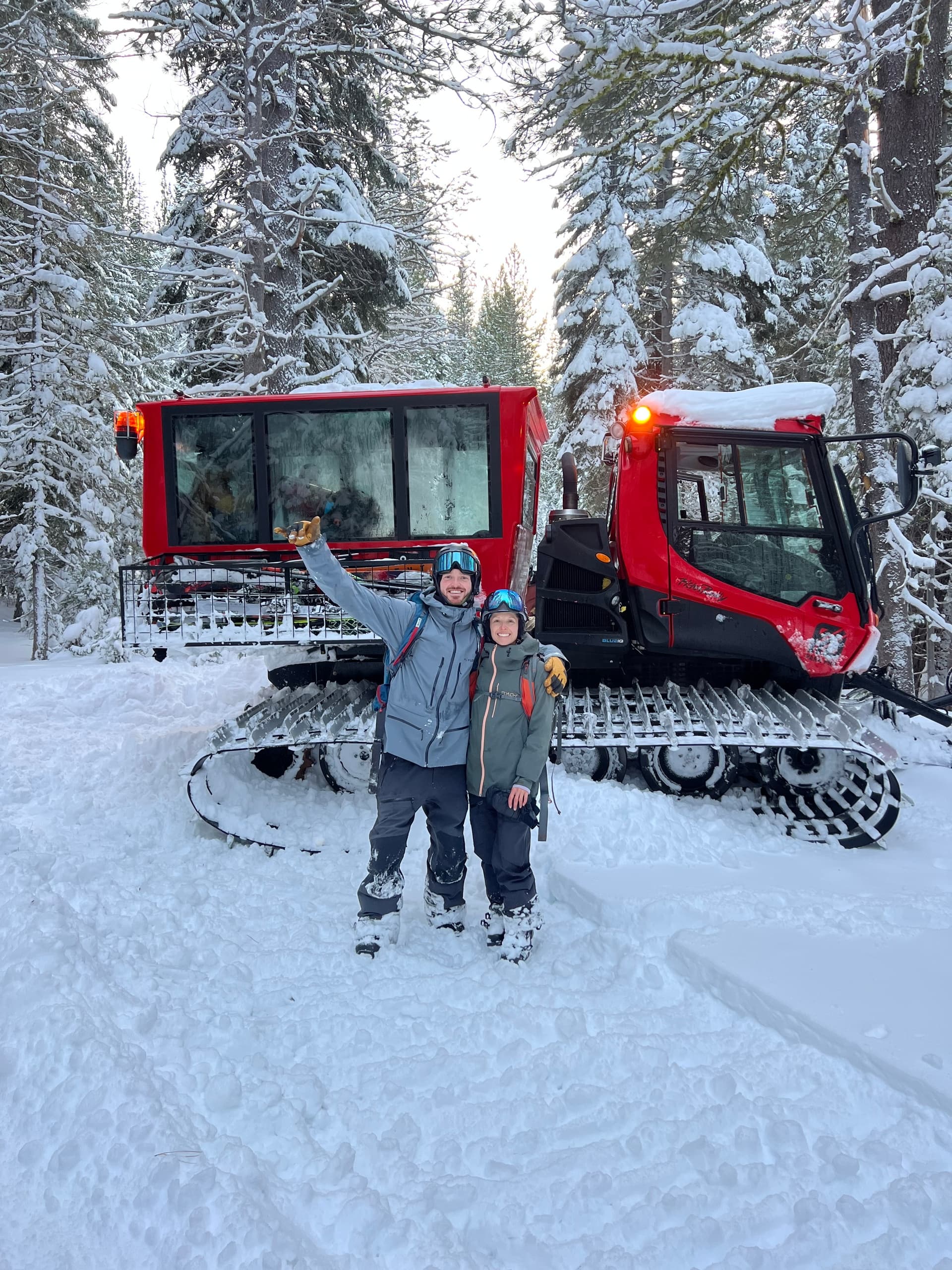 Private Snowcat Adventure with Pacific Crest Snowcats in Lake Tahoe