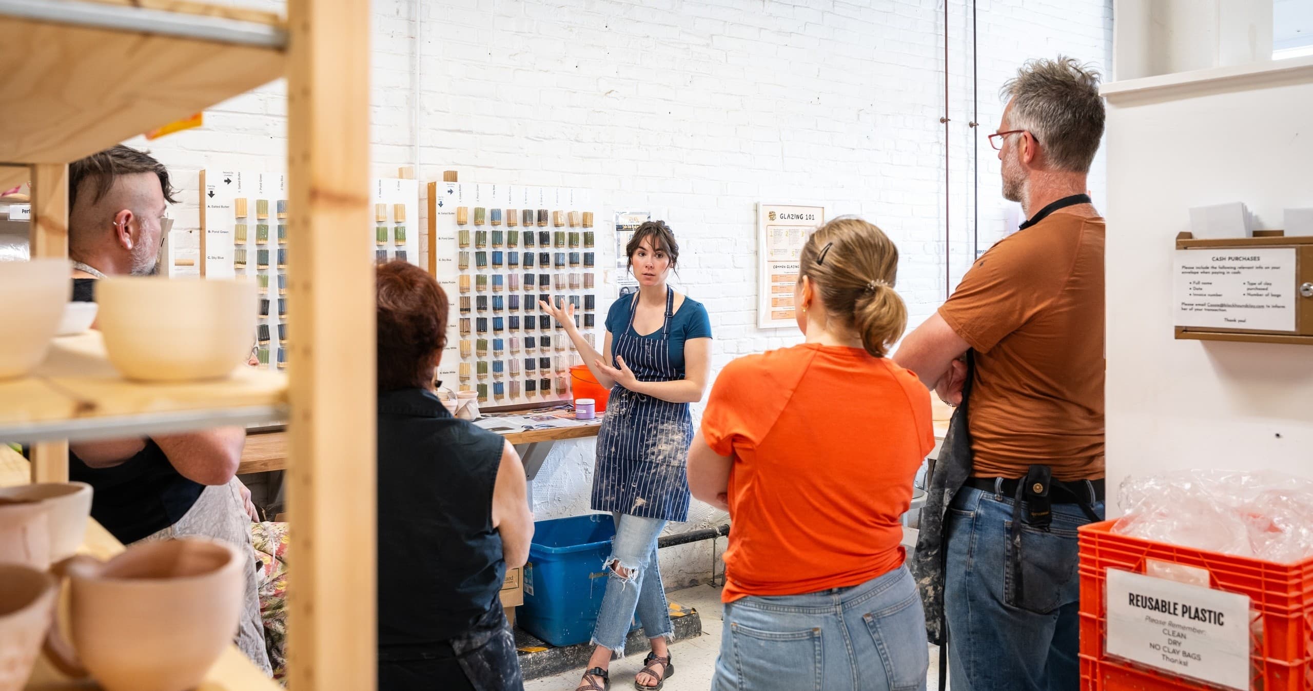 Wheelthrowing at Black Hound Clay Studio — Tuesday Afternoons Wheelthrowing Course in Philadelphia