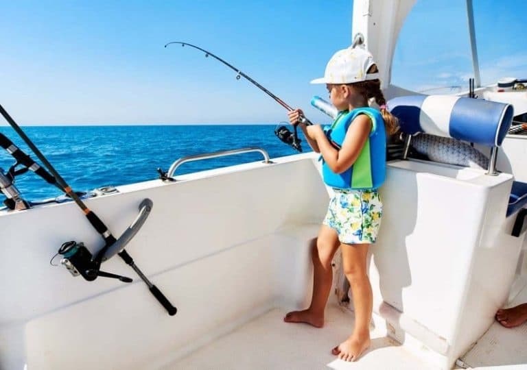 Kids Fishing with Sunny Fishing Charters in Miami