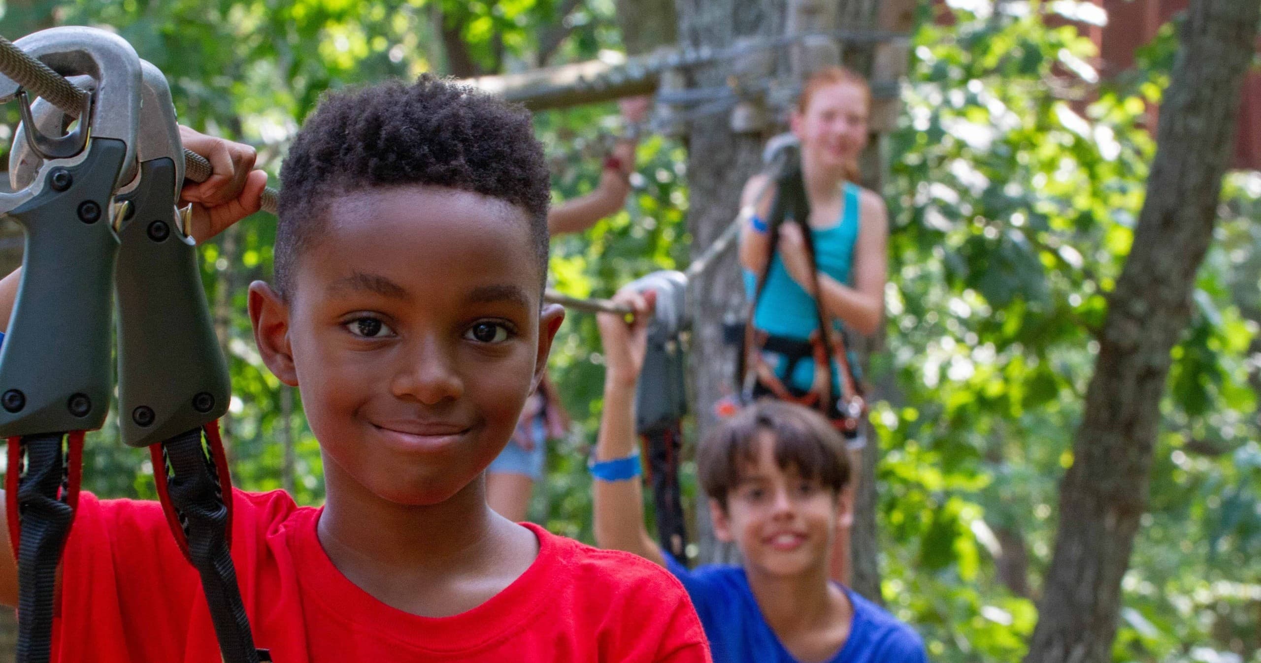 Kids Course Adventure at Tree to Tree Idaho in Athol