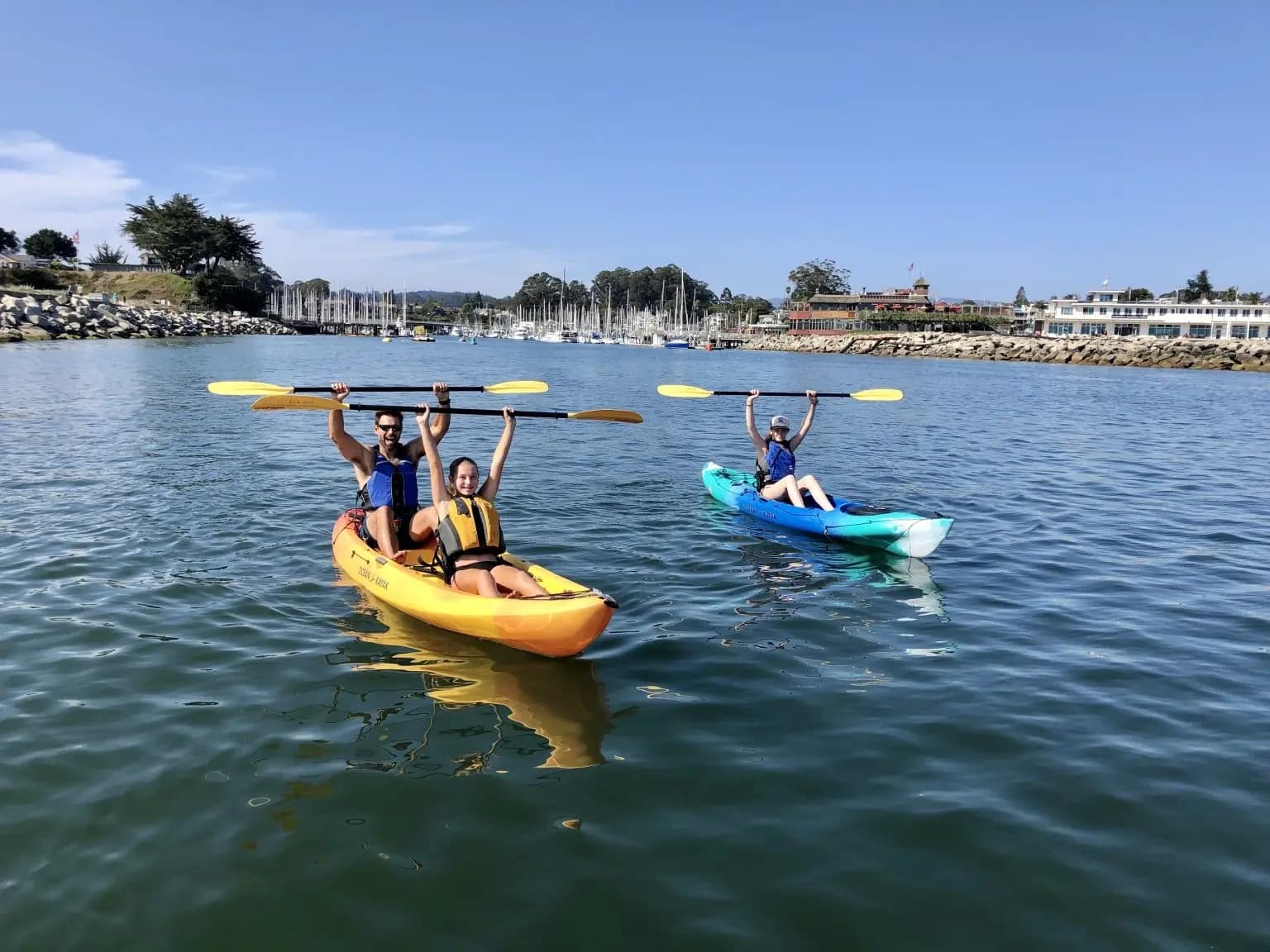 Santa Cruz Family Sunset Kayak Adventure