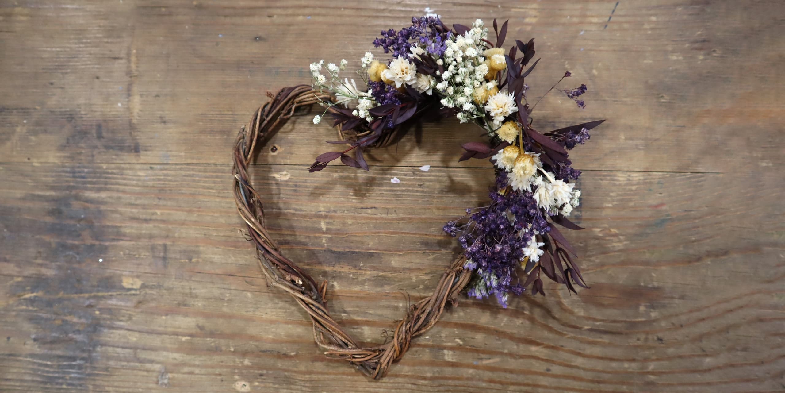 Valentine's Heart Wreath Workshop at Debbie Bryan in Nottingham City Centre photo 2