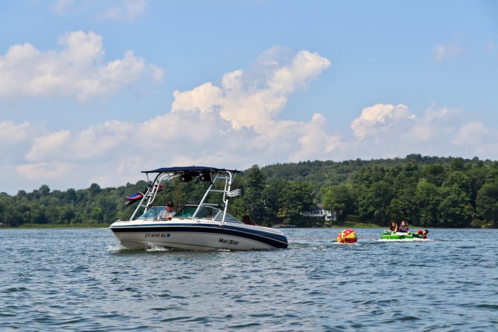 1-Hour Watersport Charter in New Milford, CT