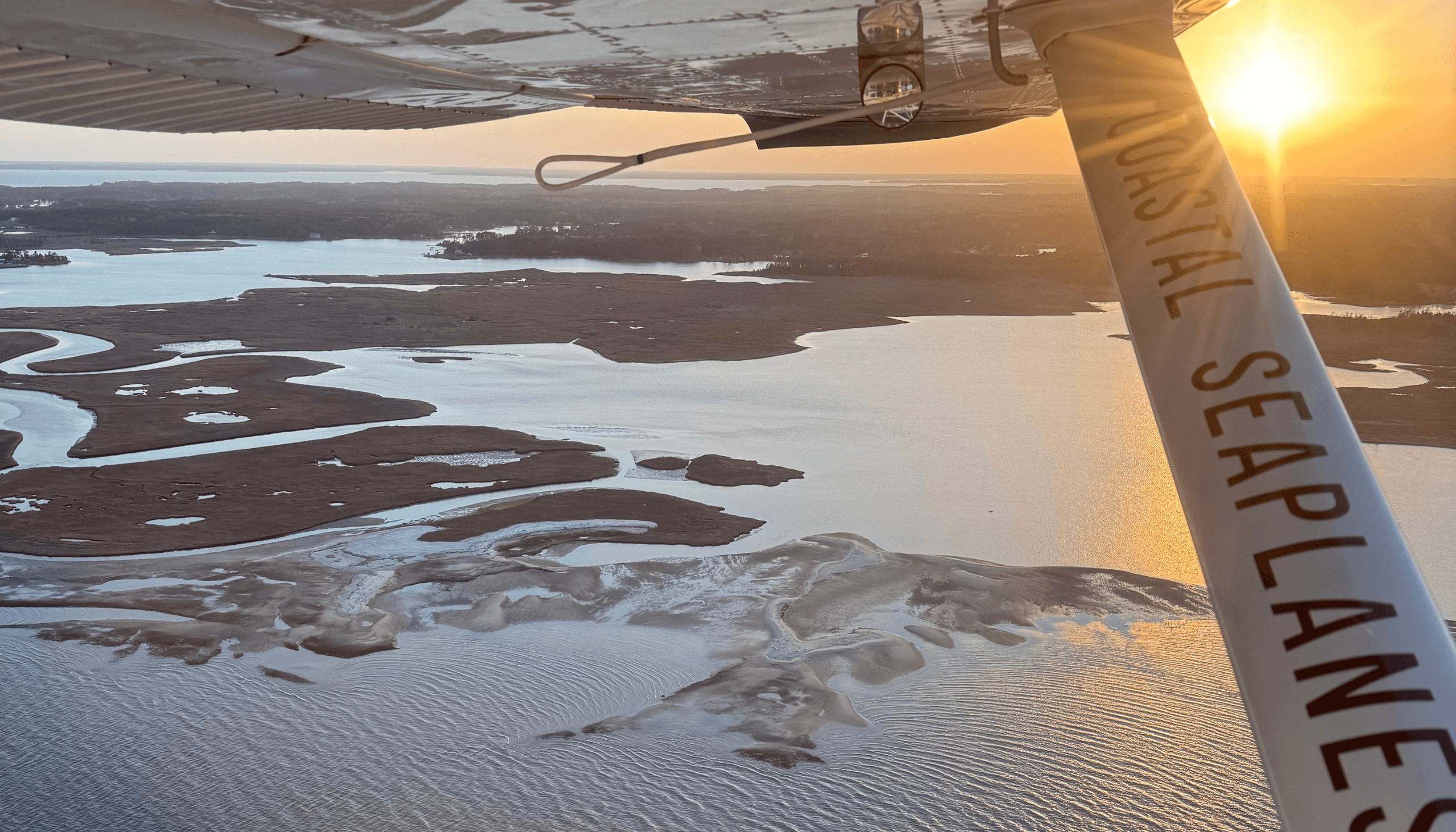 Rivers & Marshes: 45-Minute Seaplane Flight Over Chesapeake Bay