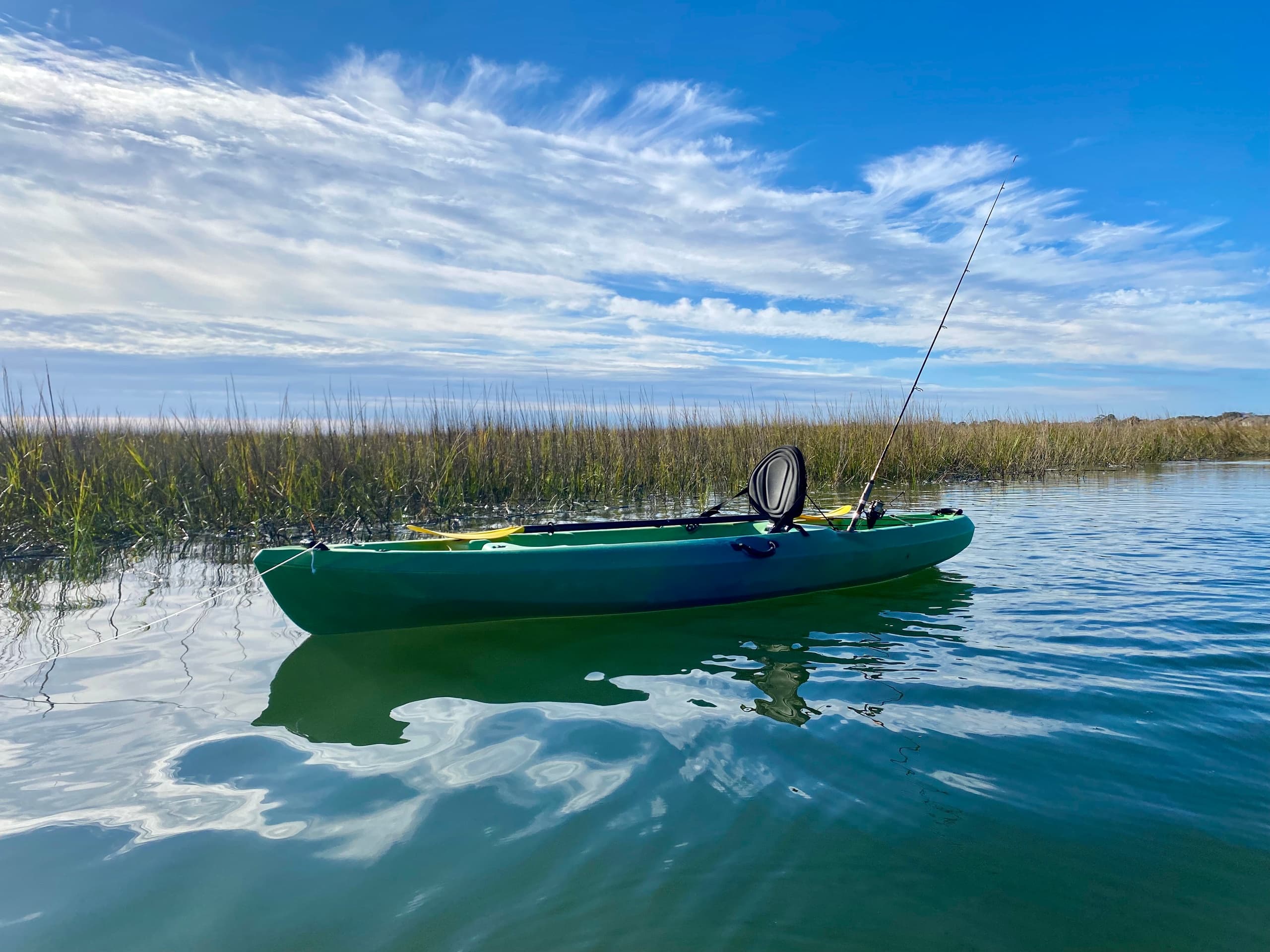 Kayak Fishing St. Simons Island: Paddle Saltmarshes for Redfish, Trout and Dolphin Shows