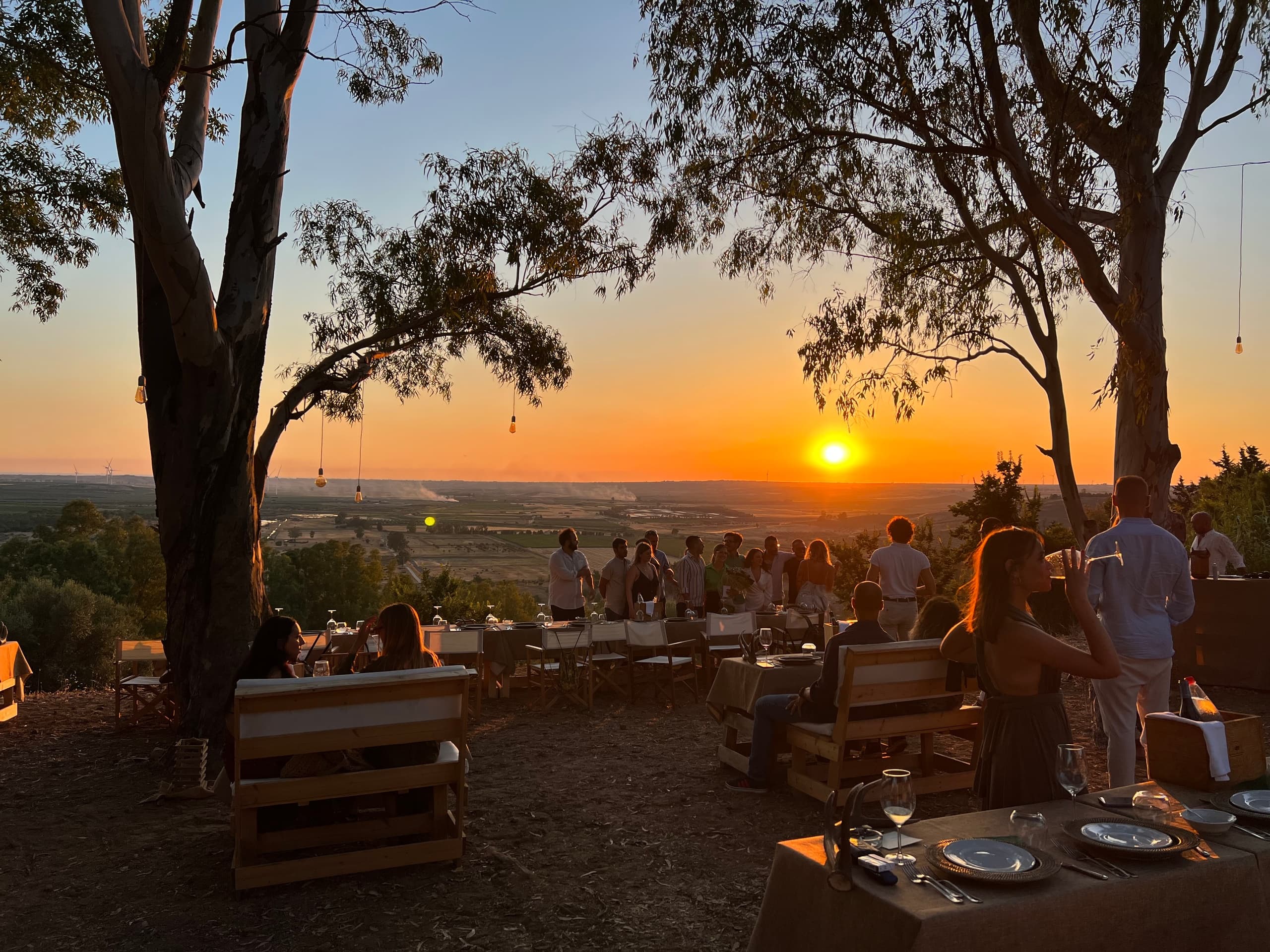 Sunset Dinner Experience at Safaria in Castelvetrano