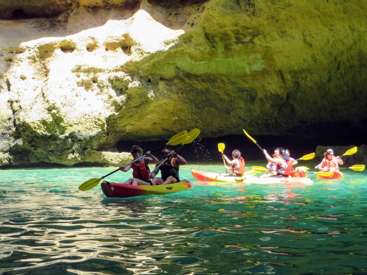 Kayak Adventures with Seasiren Tours in Portimão