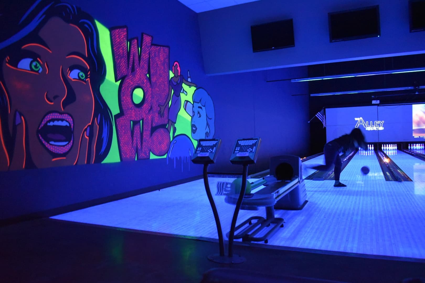 Bowling Fun at The Alley in Elk Grove, California