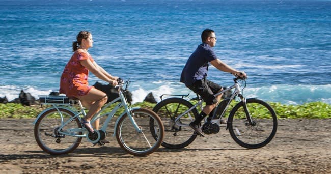 Electric Bicycle Rental with Eco eBikes Kauai in Lihue