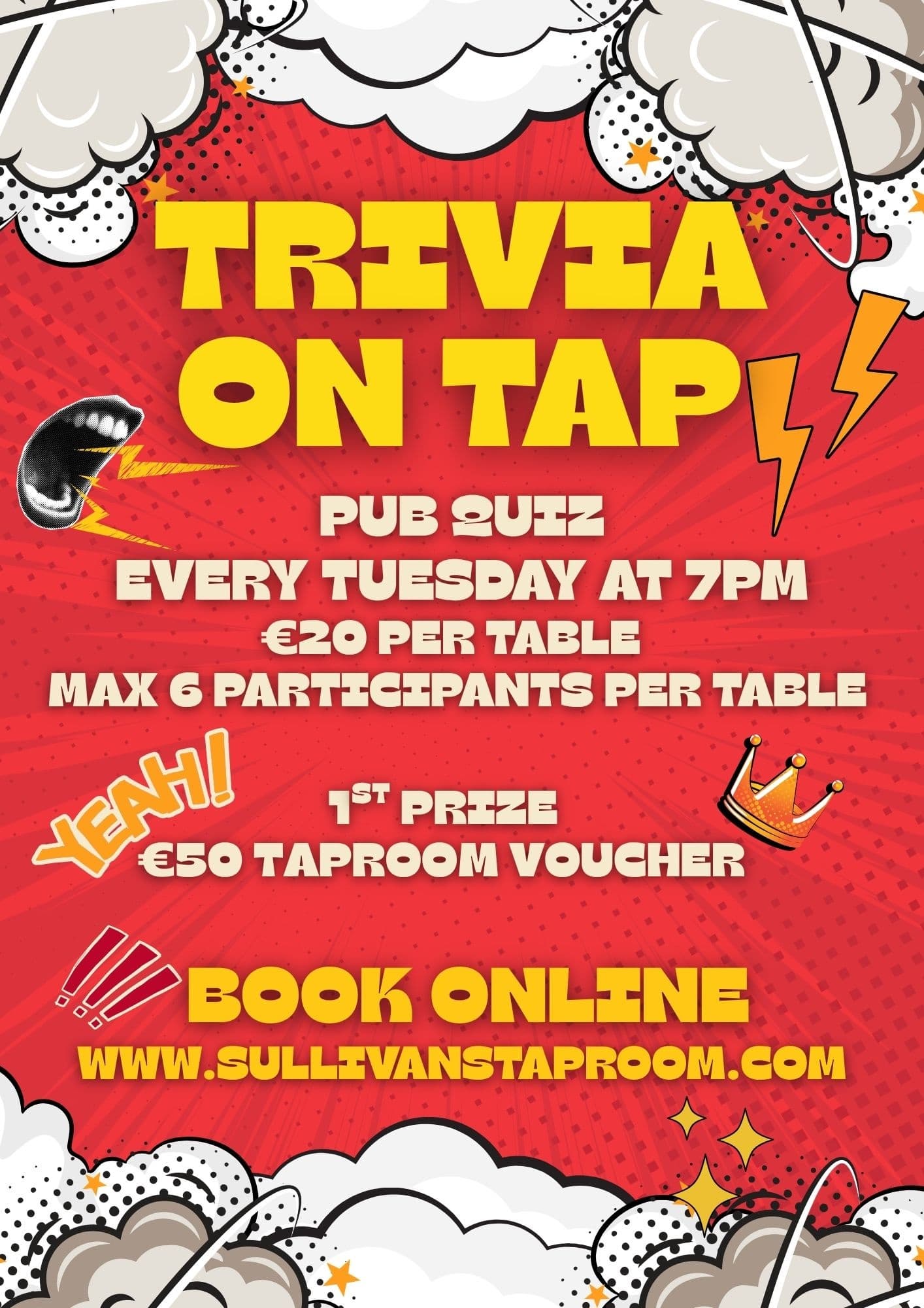Trivia on Tap: Pub Quiz Nights at Sullivans Taproom