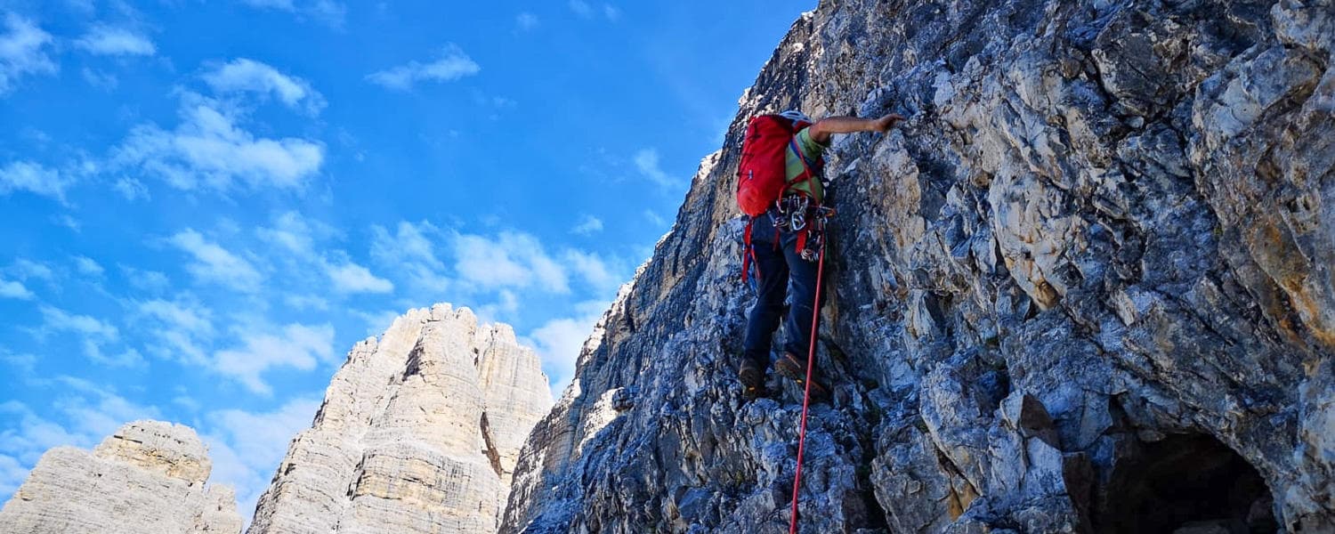 Tre Cime Climb with Giovanni Orlando in Misurina