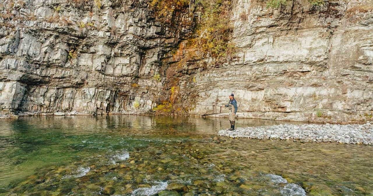 Walk & Wade Full Day Trip — Guided Fly Fishing Near Bragg Creek, Alberta