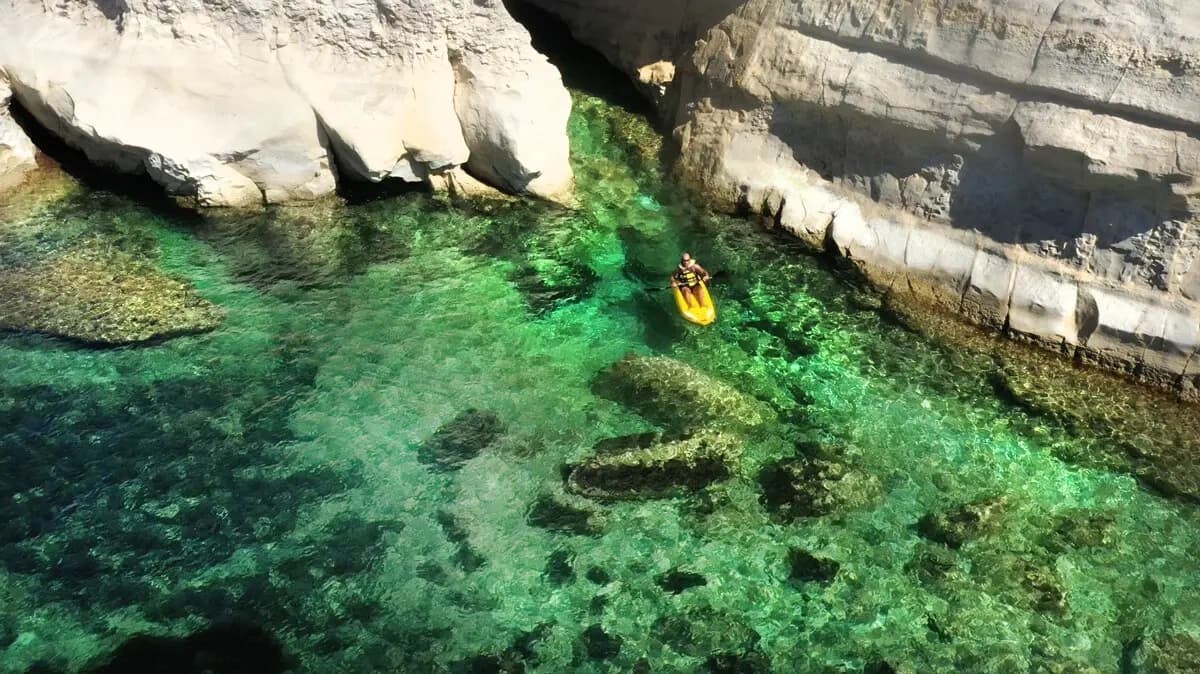 Water Activities & Sensi Watersports: Maltese Islands Sunrise Kayak Adventure