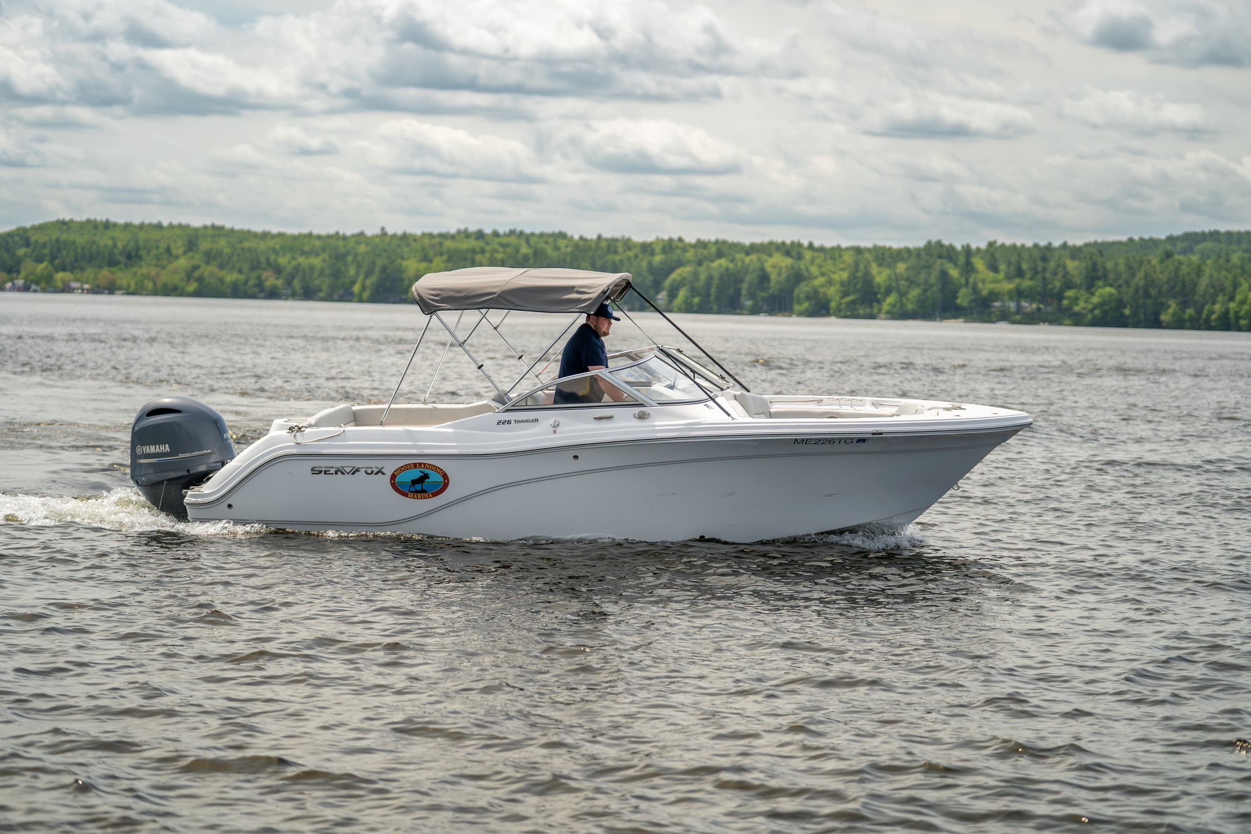 Water Activities at Moose Landing Marina: Power Boat Adventures
