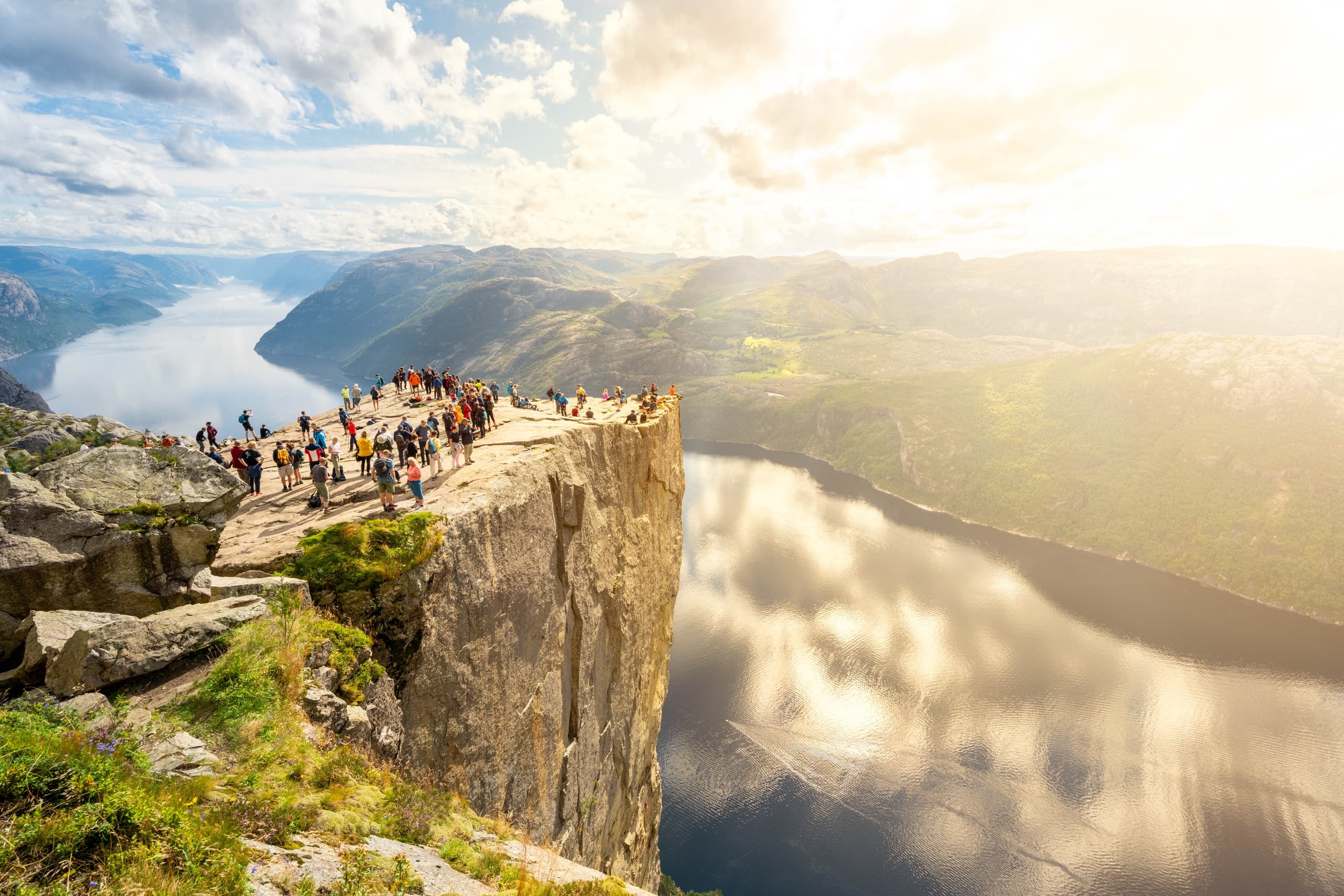 Hiking & Land Adventures at Preikestolen with GetGuidedNorway AS