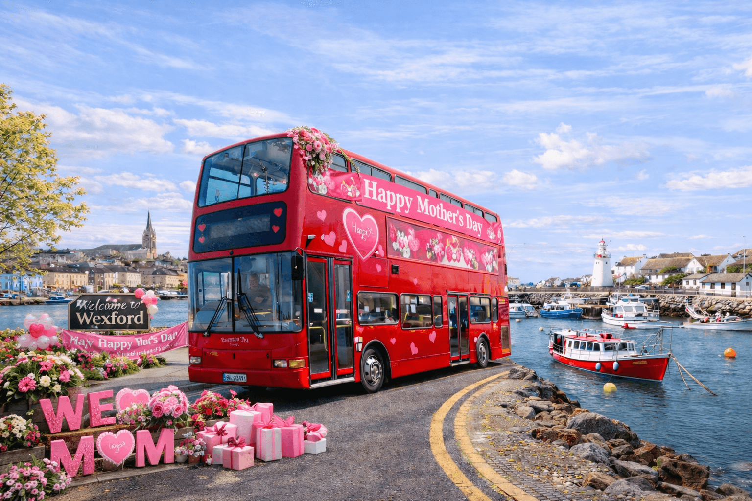 Mothers Day Afternoon Tea Cruise Aboard Lady Patricia — Wexford Coastal Tea & Scones