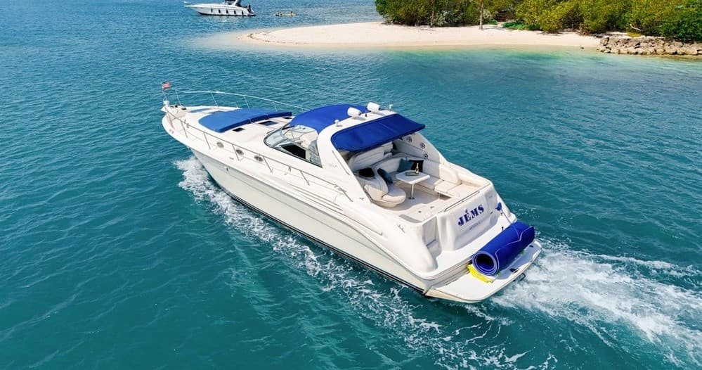 Unforgettable Nighttime Yacht Experience in Miami Aboard the "Jems" 50' Sea Ray