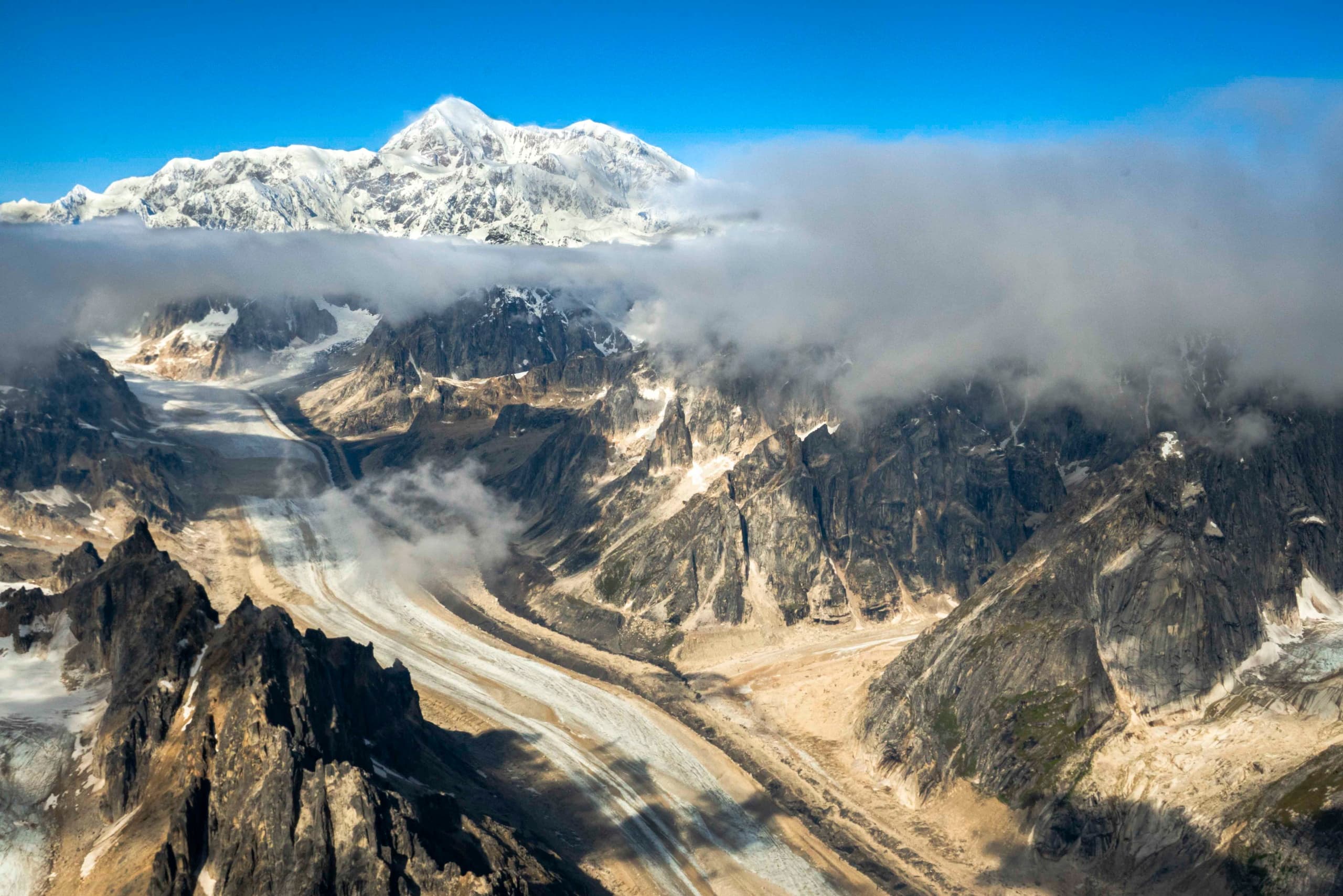 Glacier Air Tour: Denali Flyer from Talkeetna