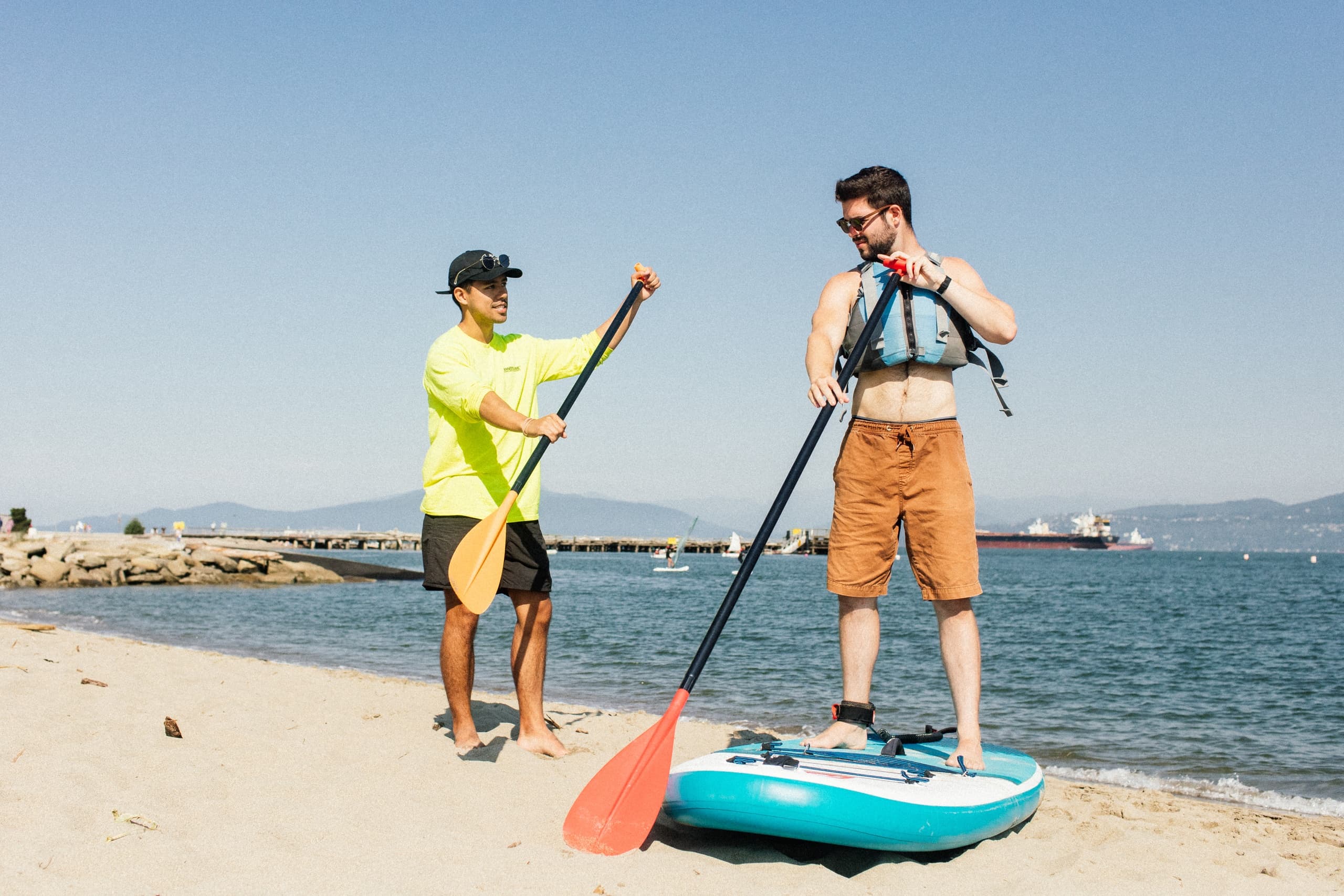 Private Paddleboarding Lesson with Windsure Adventure Watersports in Vancouver