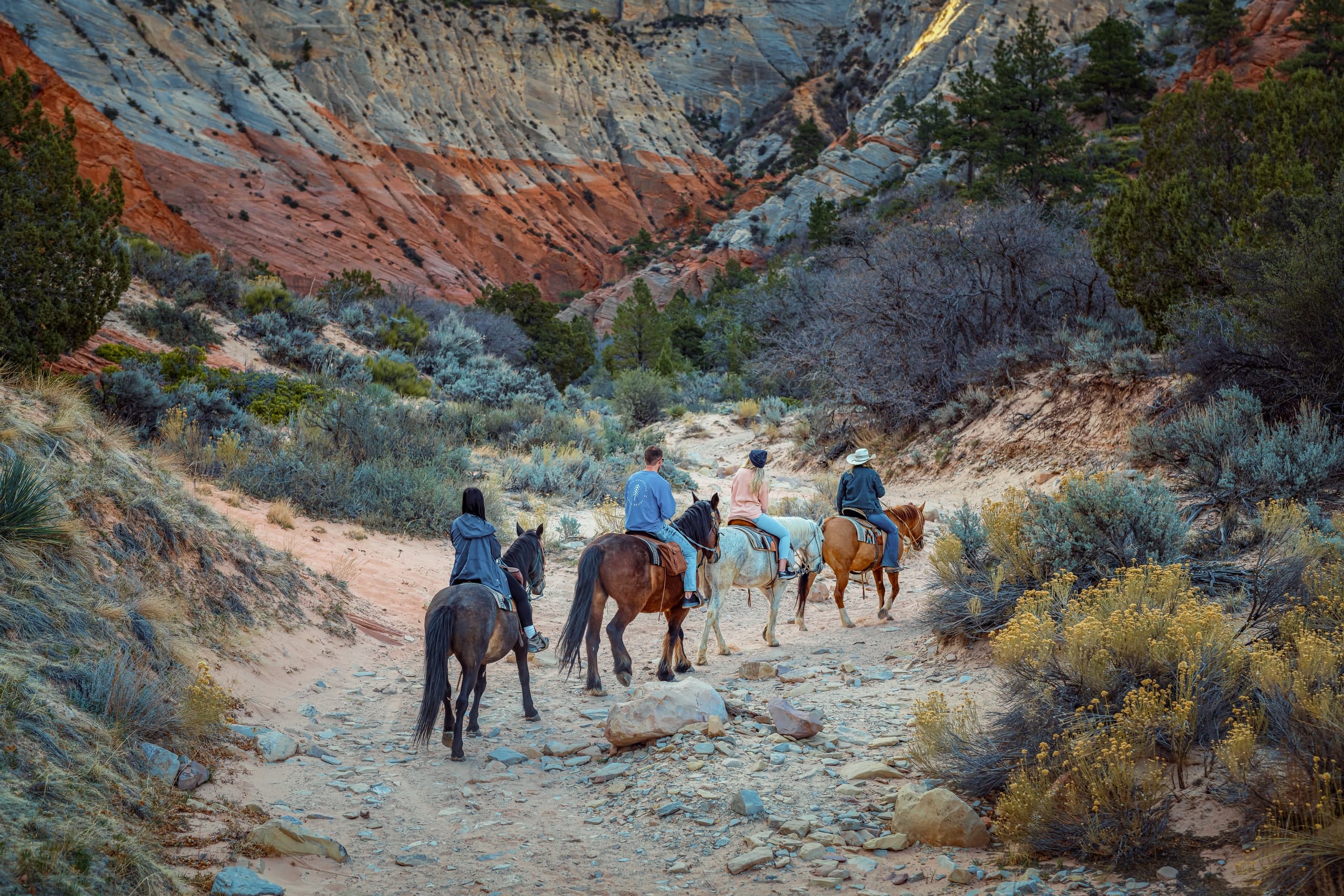 White Mountain Horseback Ride in Orderville, Utah