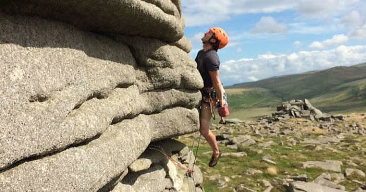 Rock Climbing & Abseiling with Coastline Sports at Croyde Bay