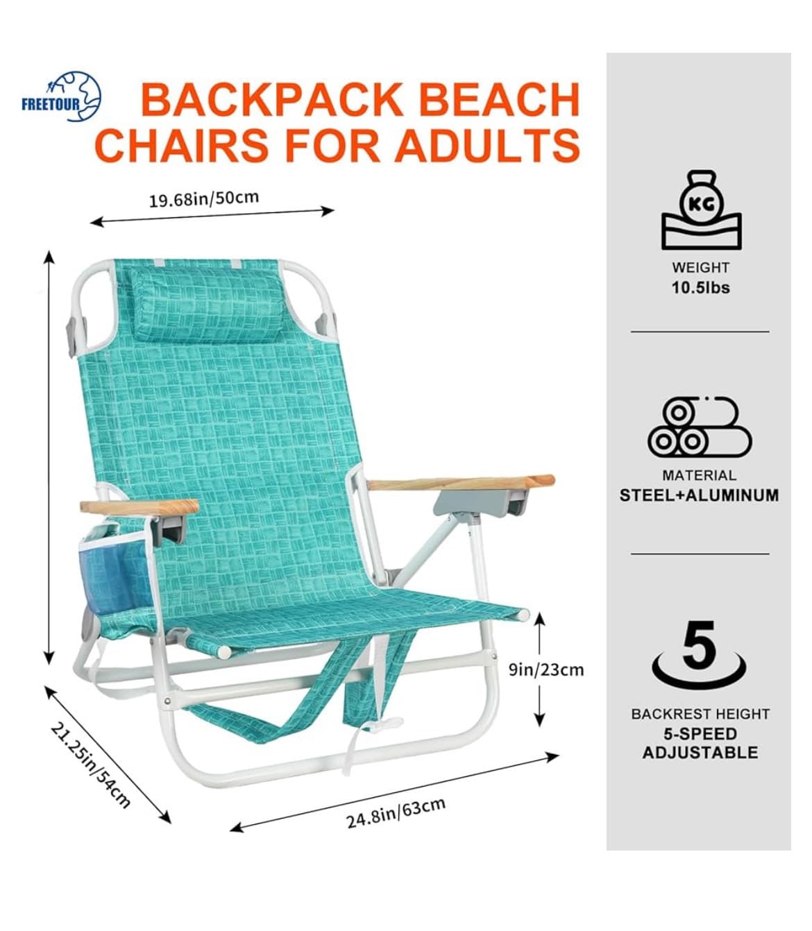Land-Adventures with Wicked Pineapple: Beach Chair Rental Experience