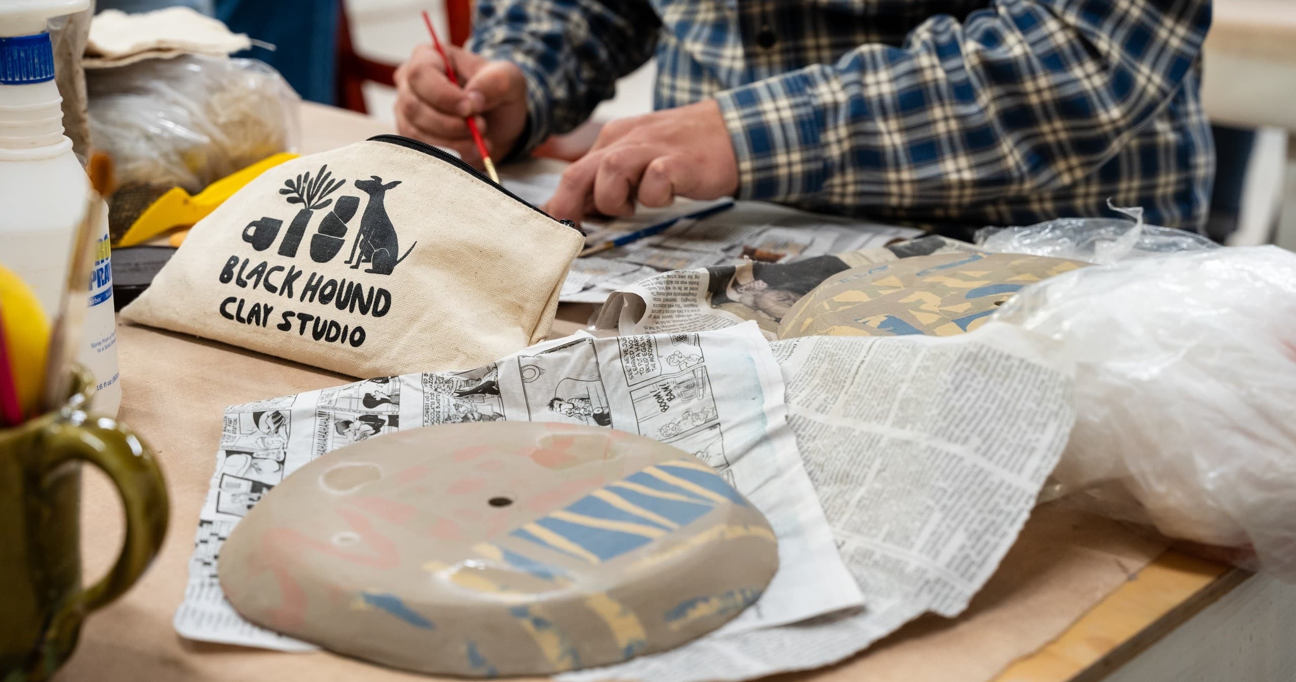 Color in Clay: Intermediate Handbuilding at Black Hound Clay Studio West (Philadelphia)