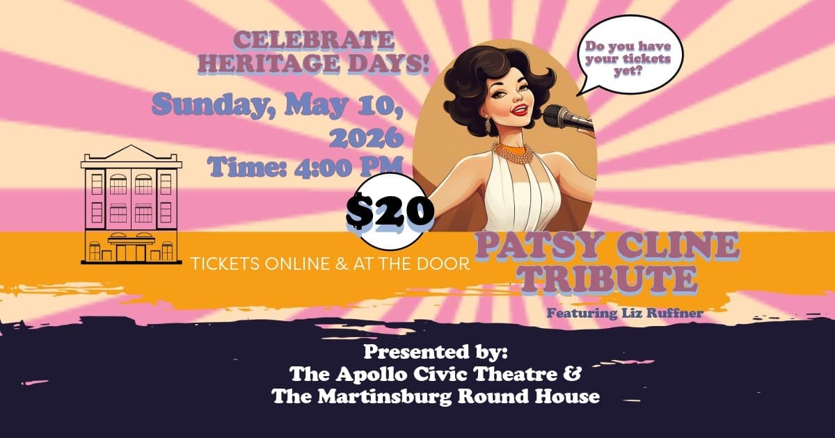 Patsy Cline Tribute — Liz Ruffner at the Historic Apollo Civic Theatre (Martinsburg Heritage Days)