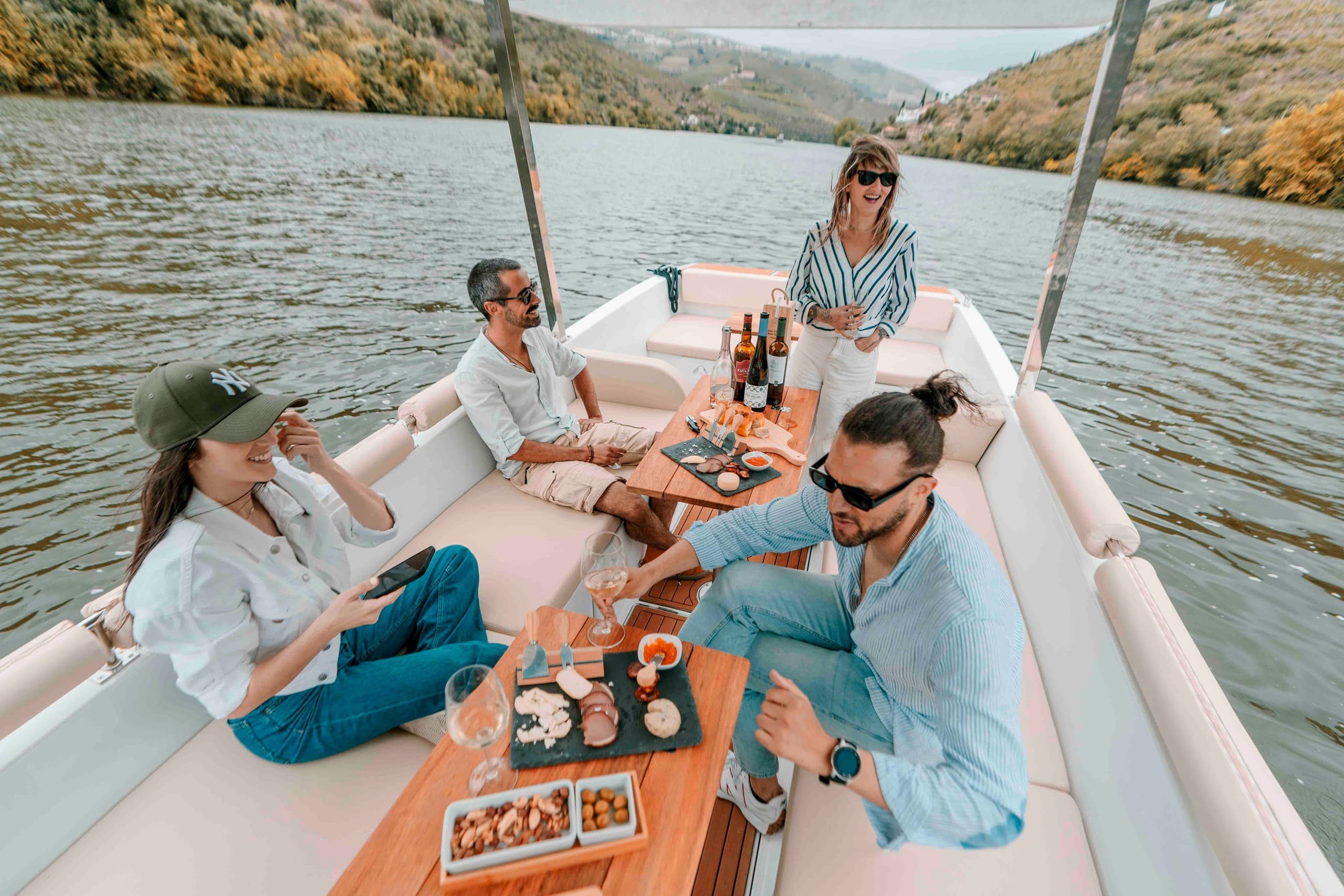 Solar-Powered Private Boat on the Douro: 1-Hour Pinhão Wine Cruise photo 1