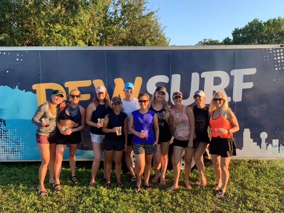 Women’s Paddleboard Fitness Classes in Grapevine, TX