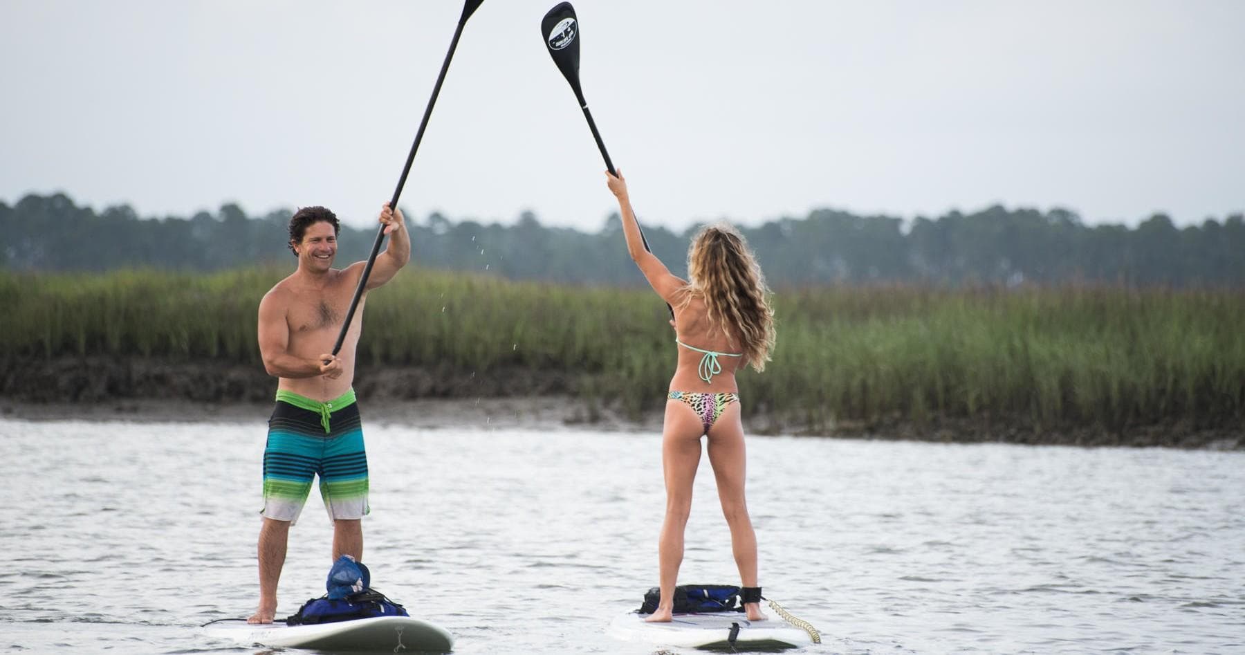 Explore Folly River: Two-Hour Private SUP Rental on Charleston’s Serene Waterways