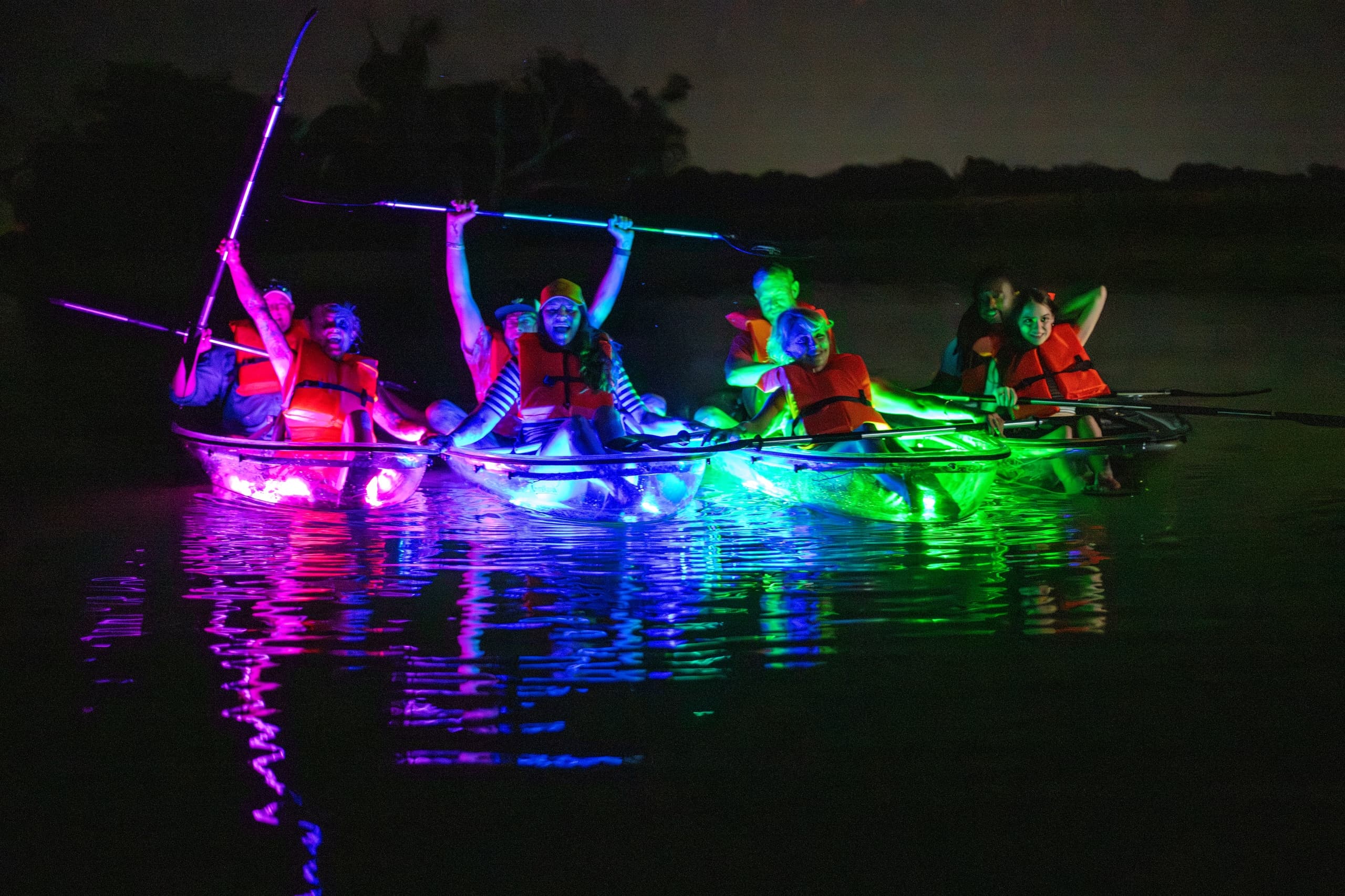 Water Activities: Moon Shine Tour with Sunshine Paddle Adventures