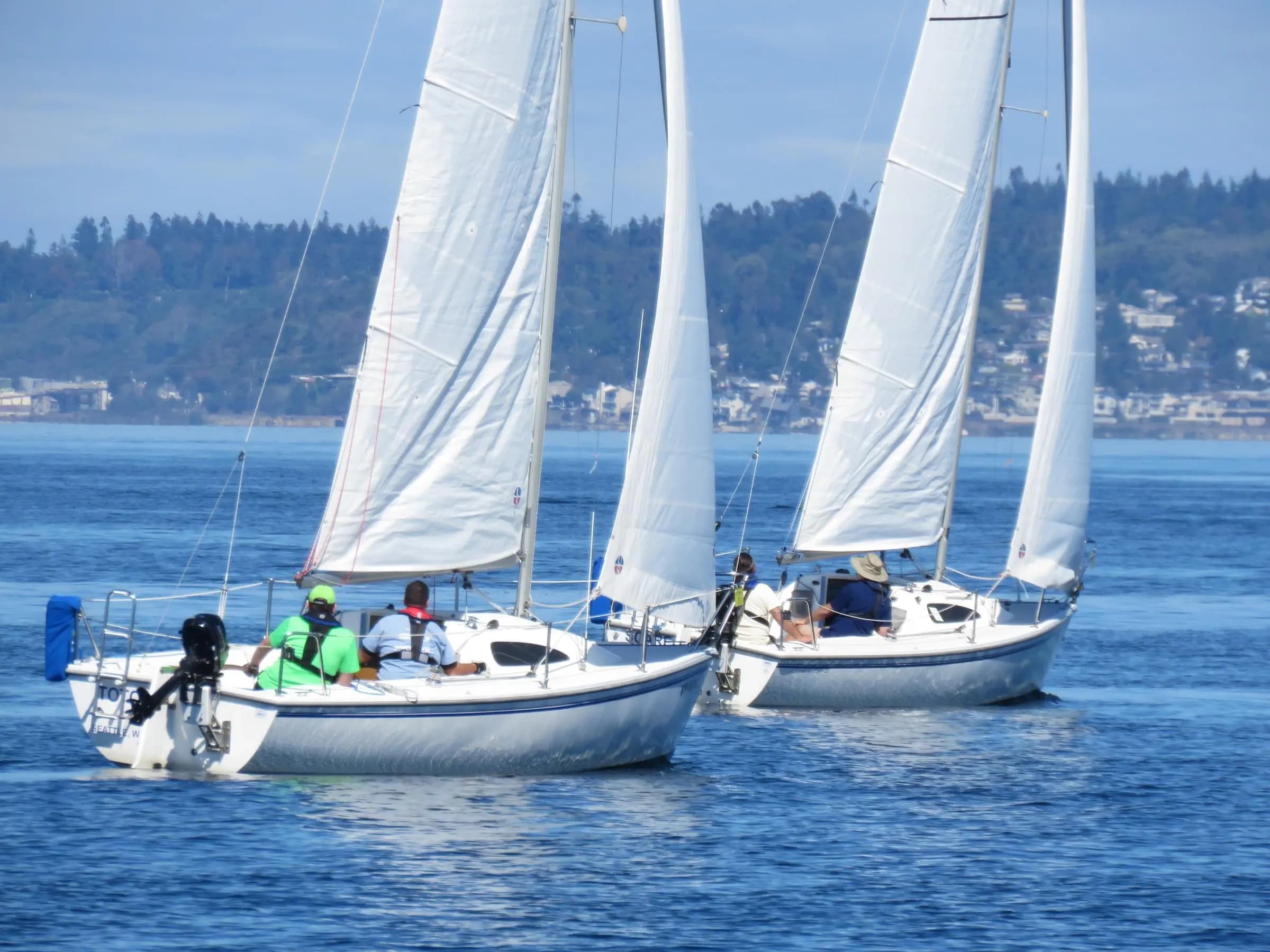 US Sailing Basic Keelboat Course in Seattle, WA