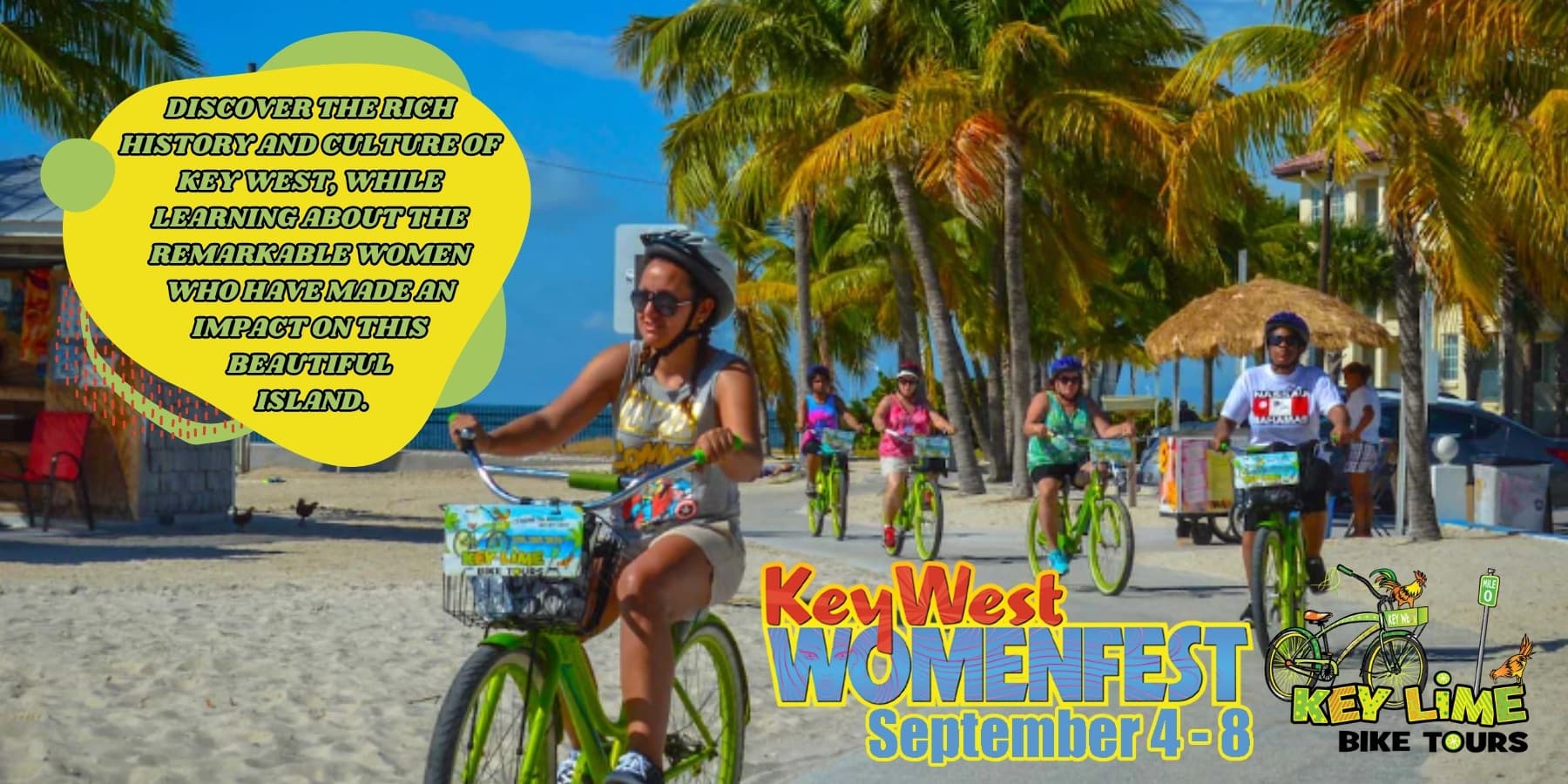WomenFest Bike Tour in Key West, Florida