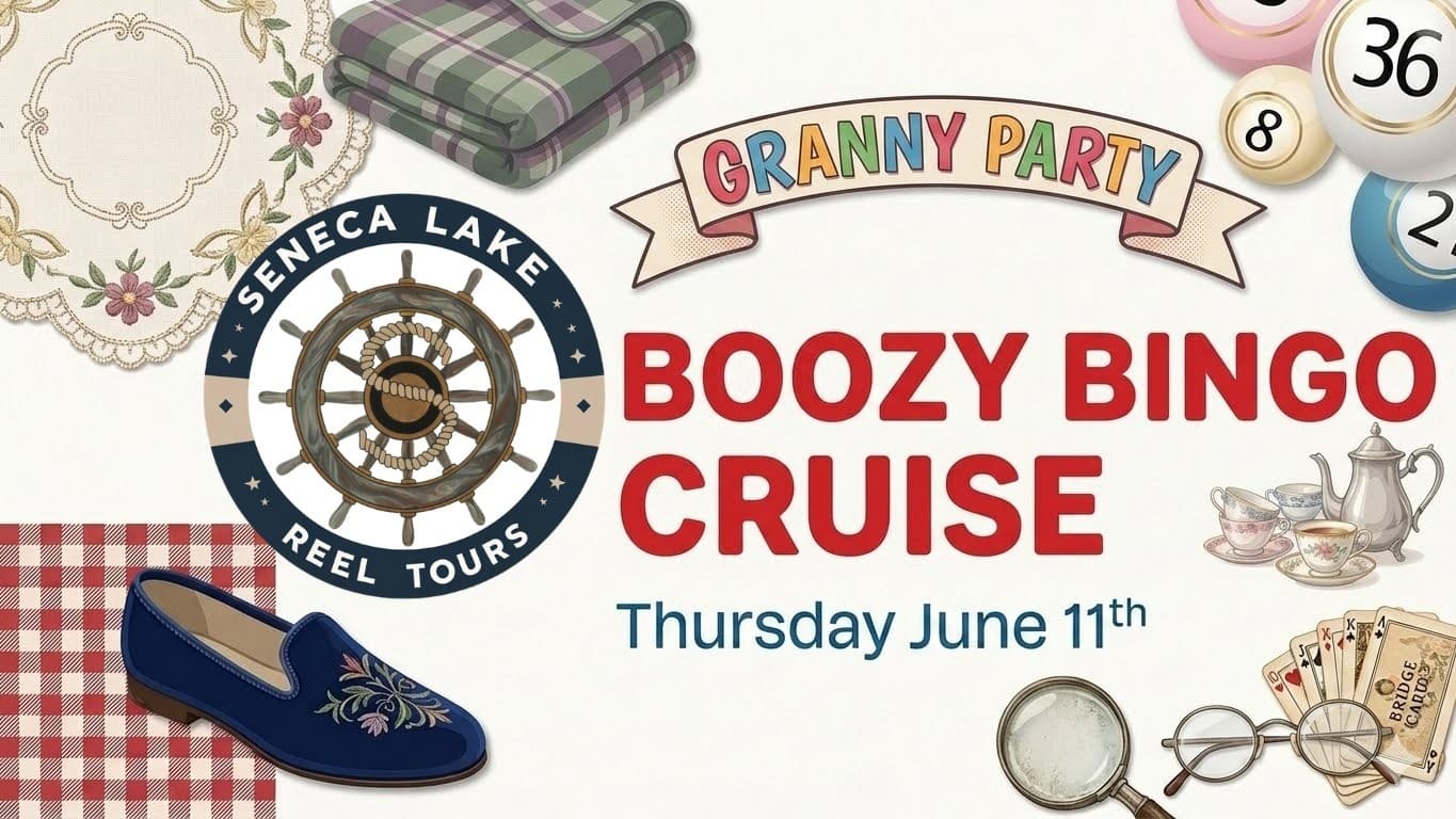 Granny Night Out: Boozy Bingo Cruise on Seneca Lake