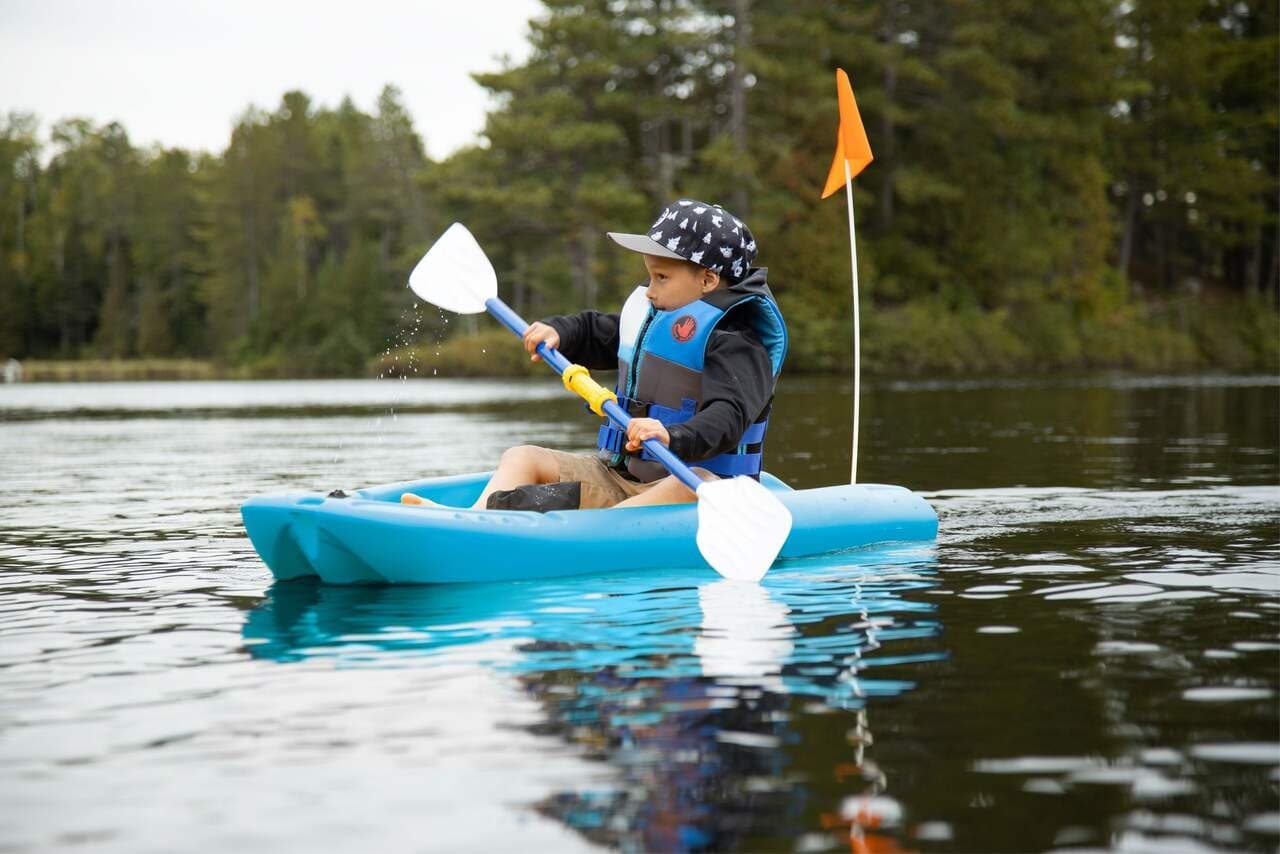 Family Kayaking on Cowichan Lake with Pristine Paddleboard Adventures