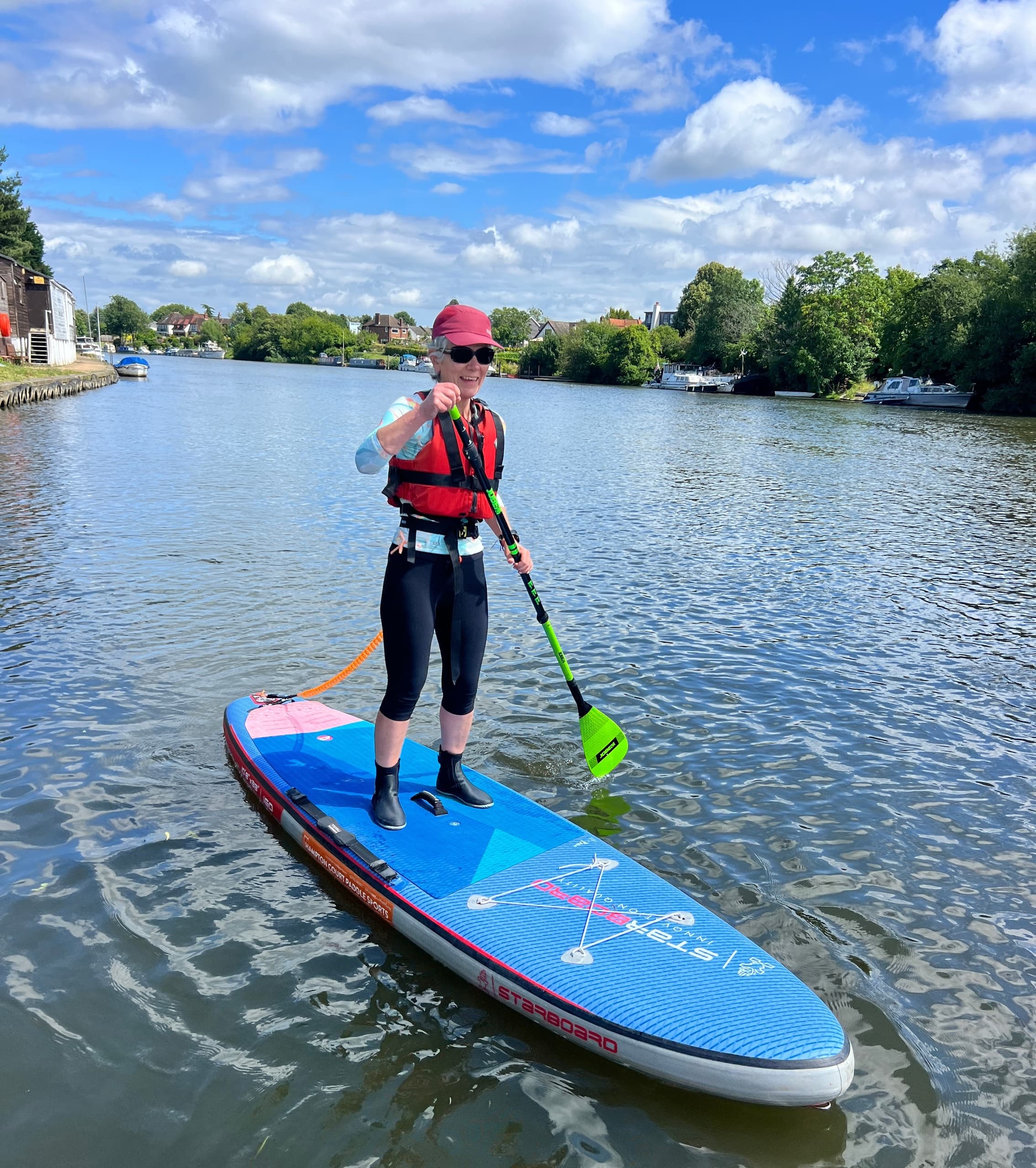 Paddleboard Lessons on the River Thames with Hampton Court Paddle Sports