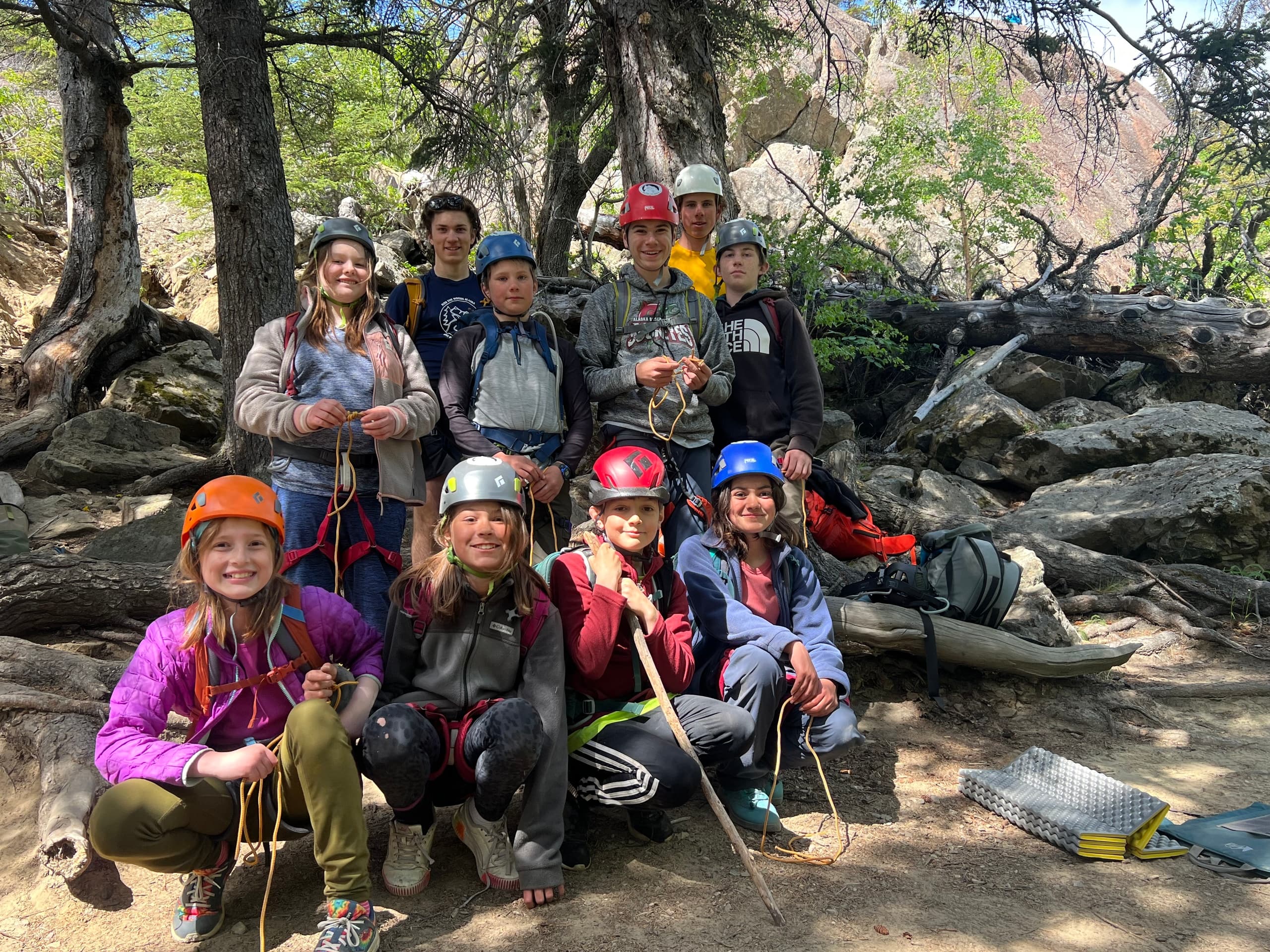 AK Youth Intro to Rock Climbing Camp in Alaska