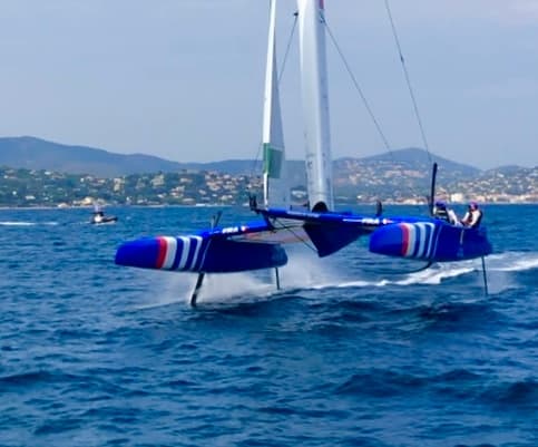 SailGP High-Speed Sailing Races in Saint-Tropez