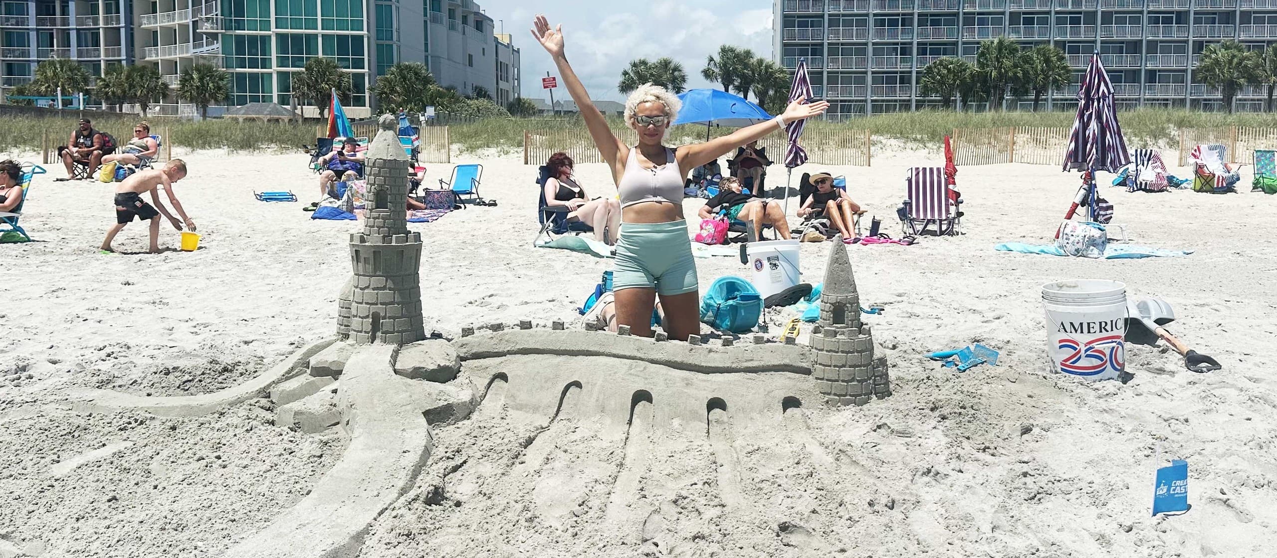 Build Epic Sandcastles: Family Sand Castle Lessons in Myrtle Beach photo 1