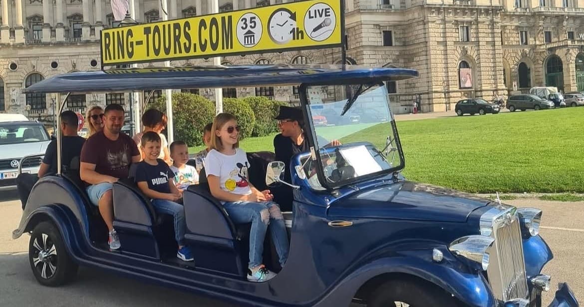 Electric Classic Car Tour with Ring Tours in Vienna