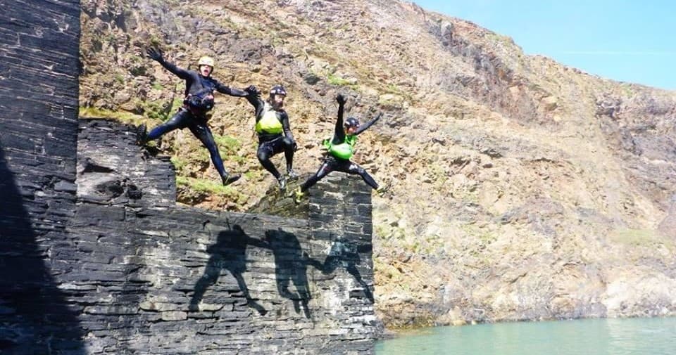 Celtic Quest Coasteering team