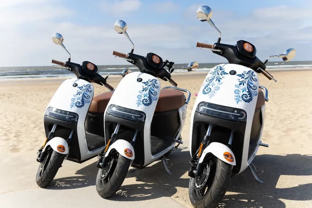 Scooter Rental in Bollenstreek with Rent a Scooter Bollenstreek!