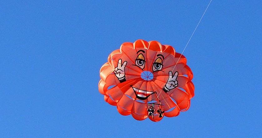 Water Activities: Parasail at National Watersports Inc.