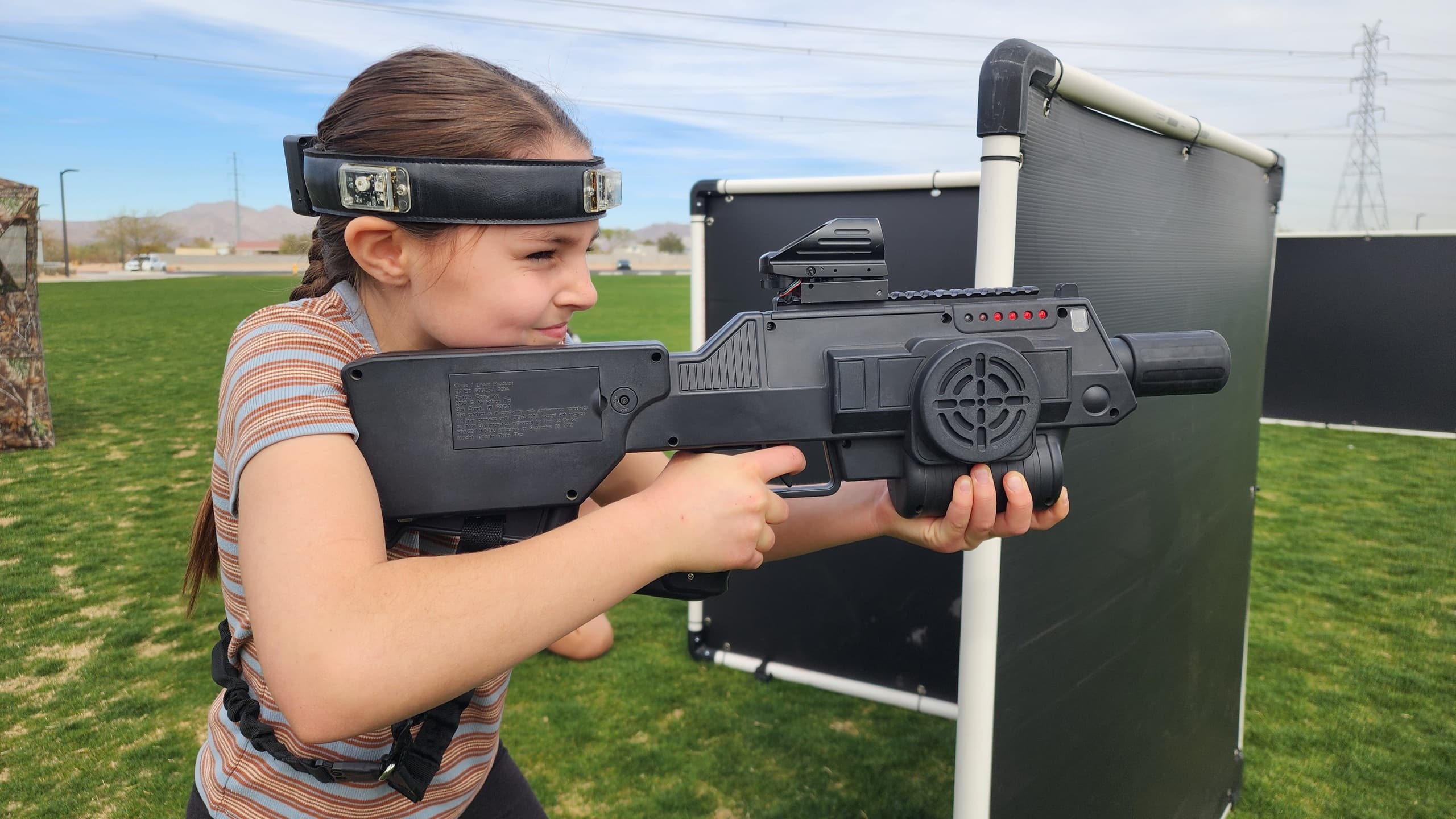 Mobile Tactical Laser Tag in Buckeye: Deluxe Inflatable Arena for Groups photo 2