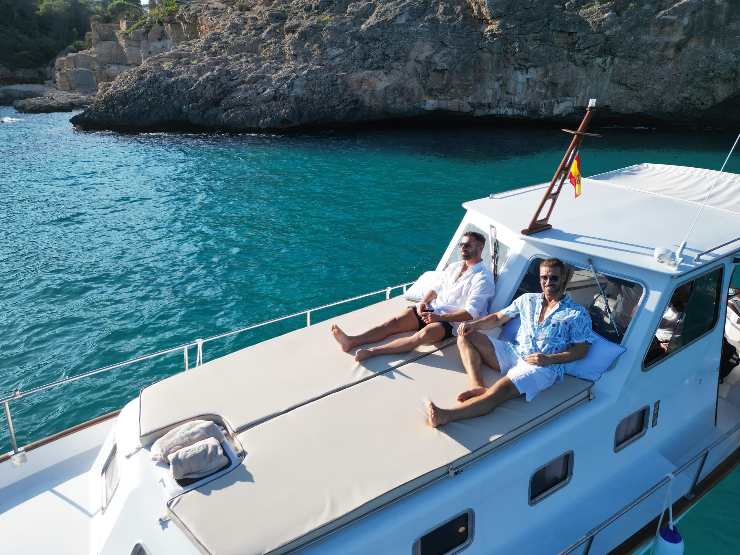 Private llaut to Caló d’es Moro — 2-hour boat tour from Cala Figuera