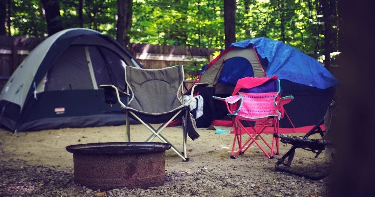 Space for Tent Camping at Custer, South Dakota