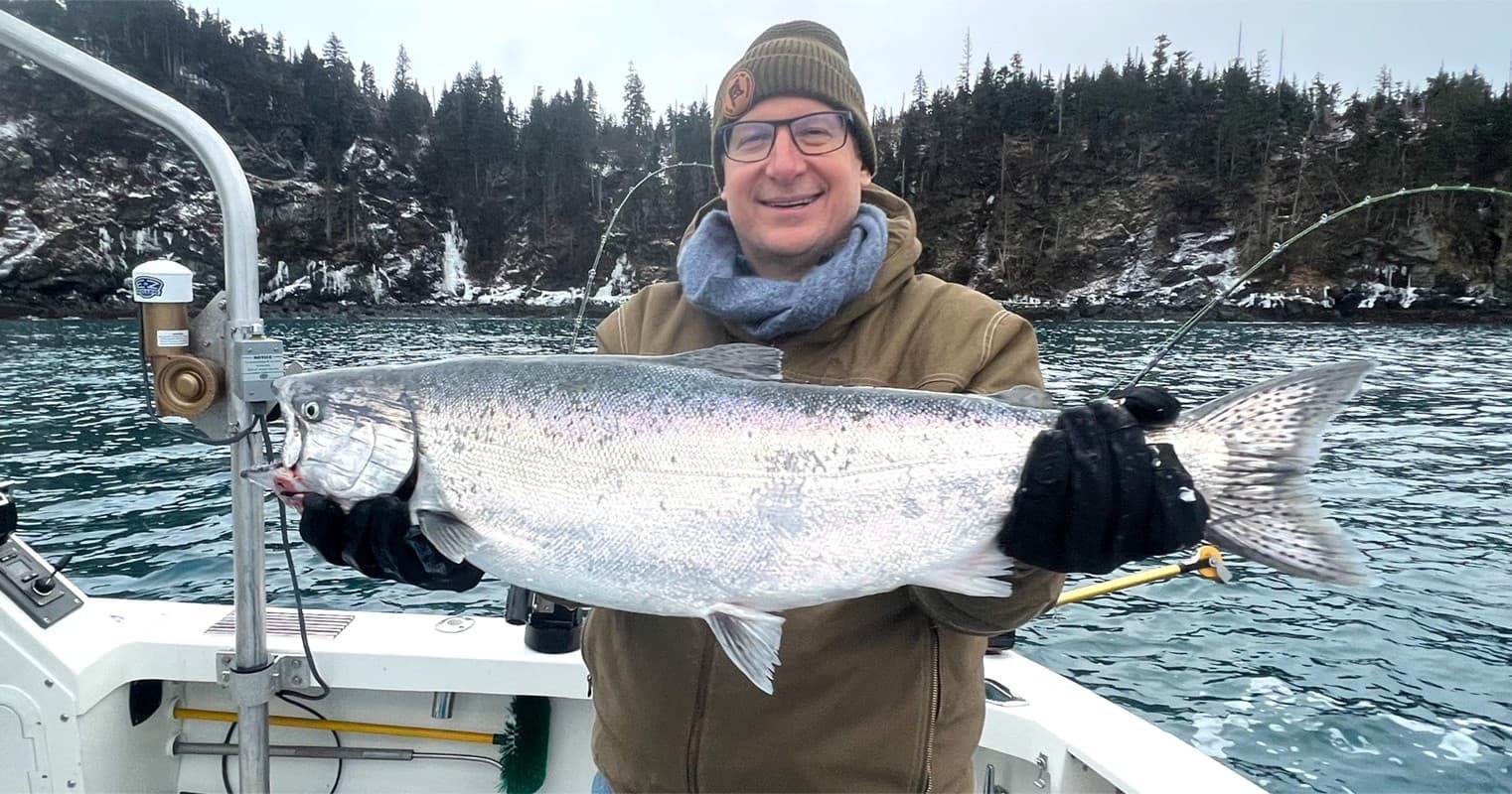 Winter King Salmon & Halibut Charter in Homer, Alaska: A 10-Hour Adventure
