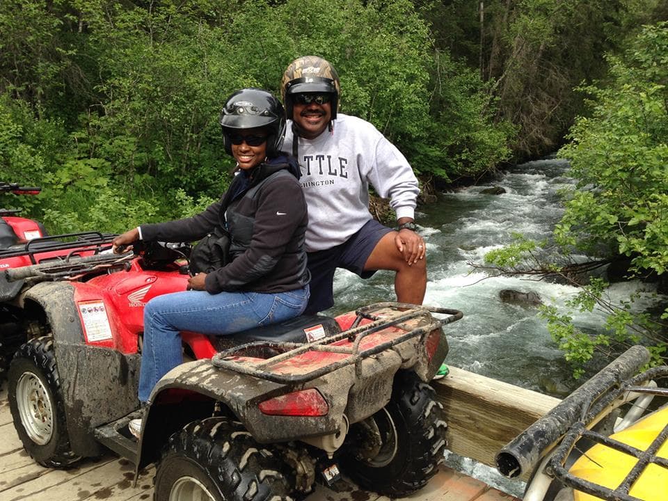 Backcountry ATV Riding near Anchorage in the Chugach Mountains